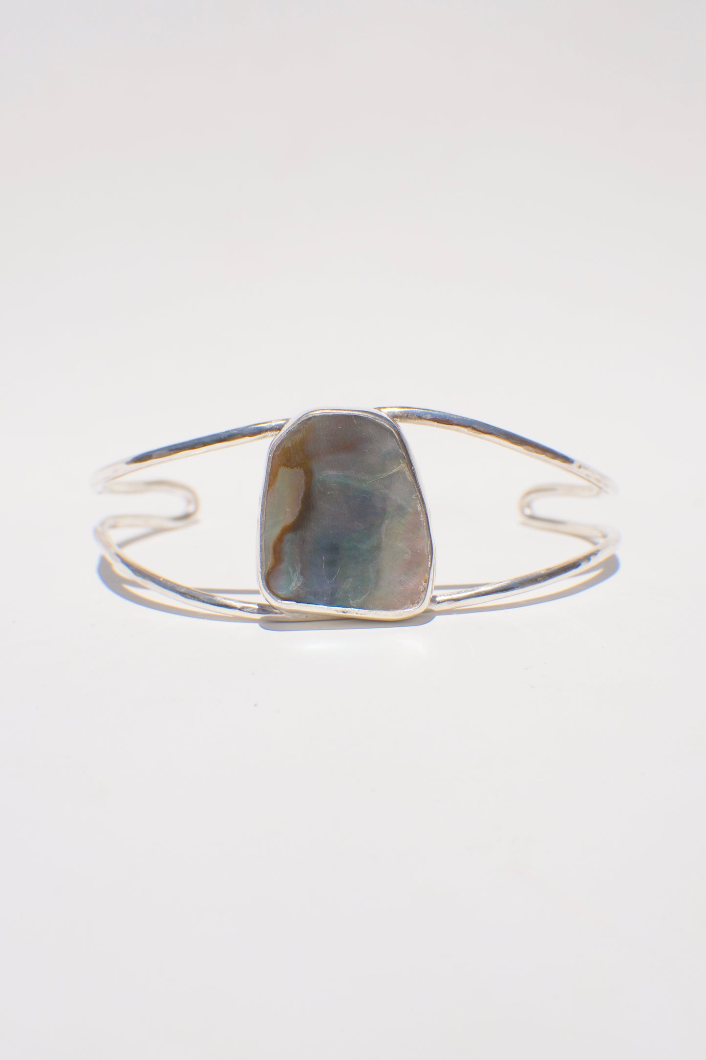 Double Abalone Cuff