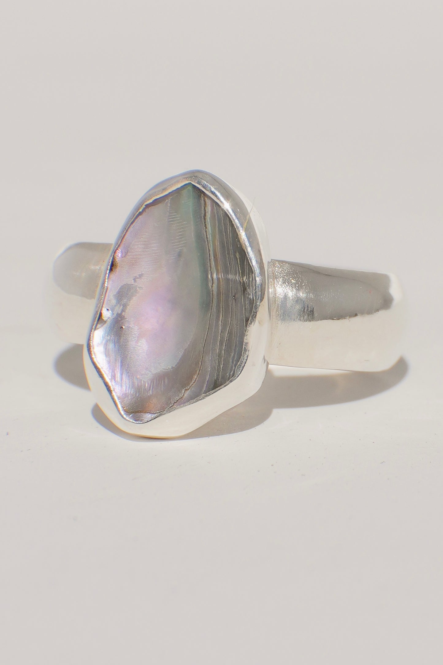 Abalone Ring 7.5