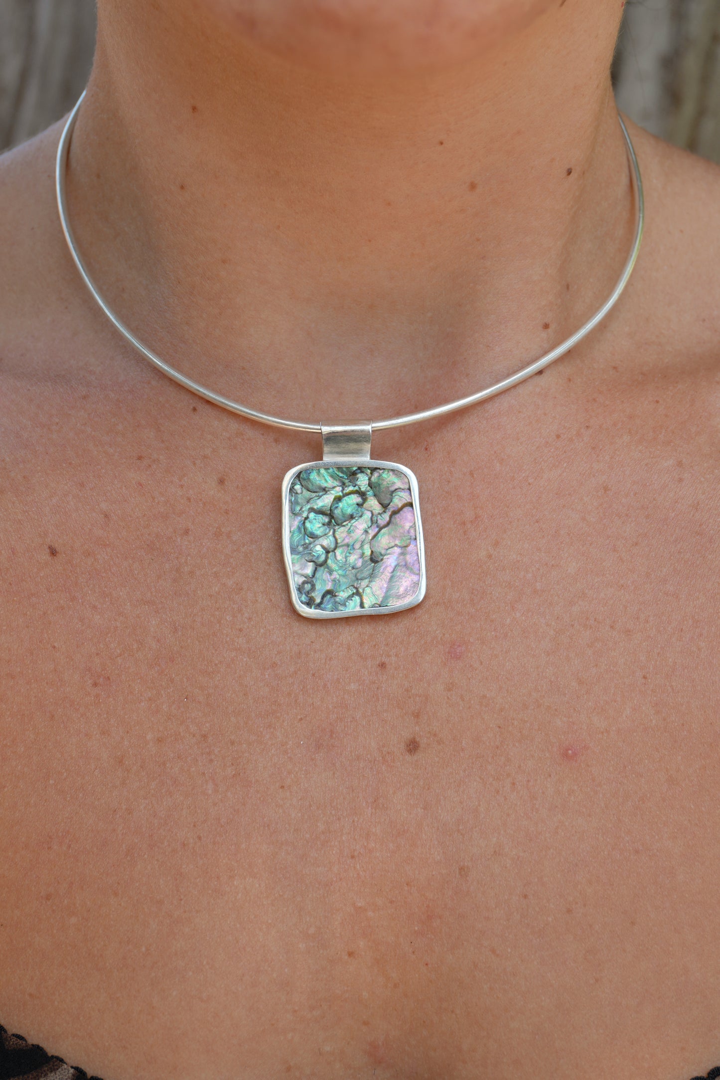 Reversible Abalone Choker