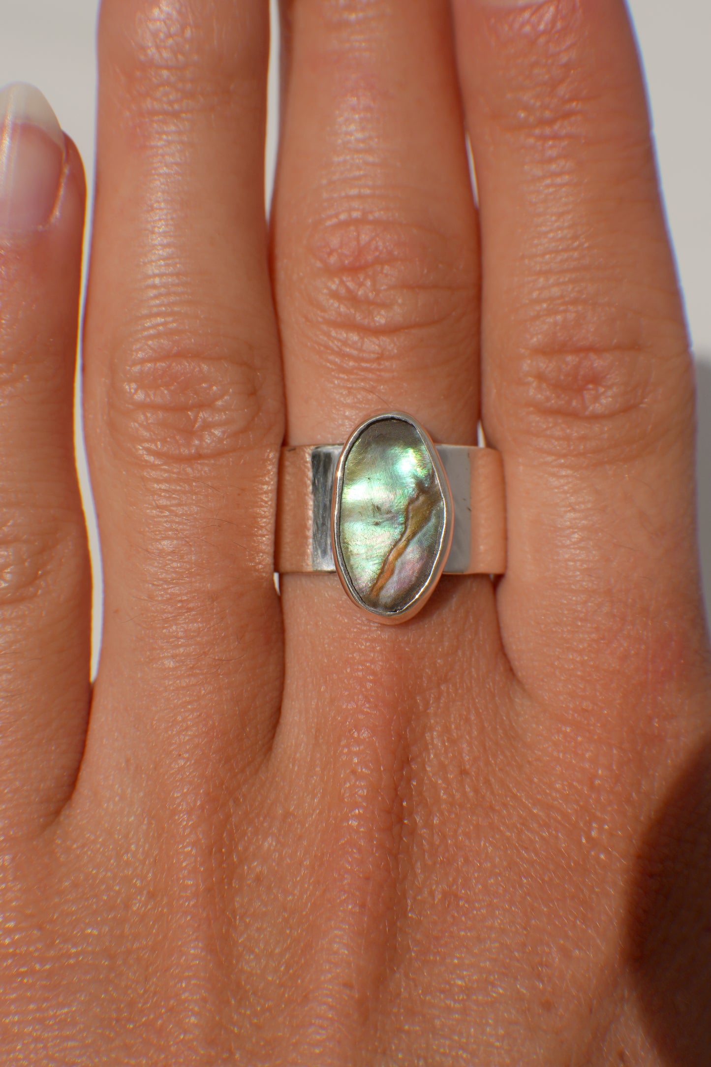 Abalone Ring 7.5