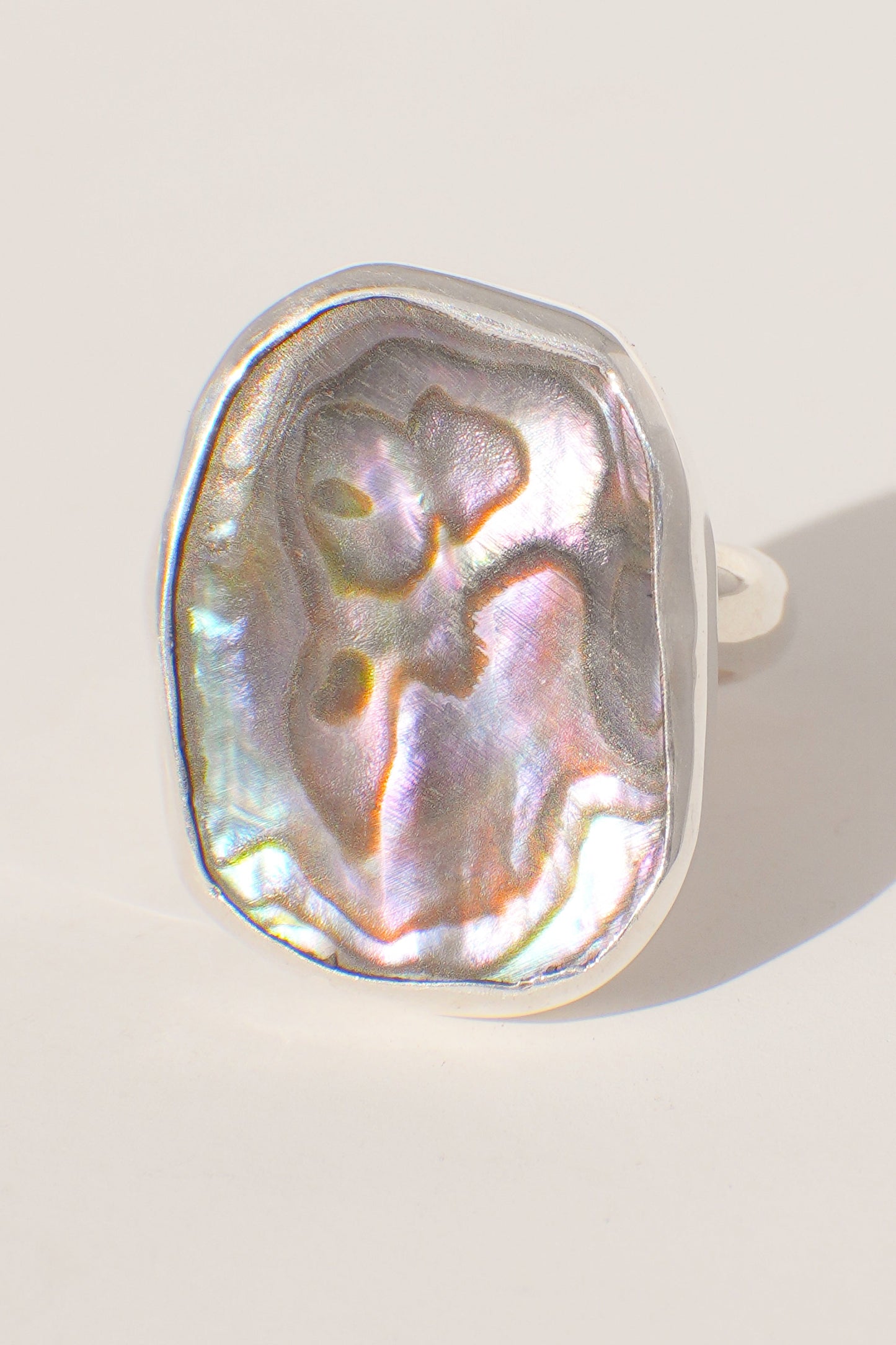 Abalone ring 6