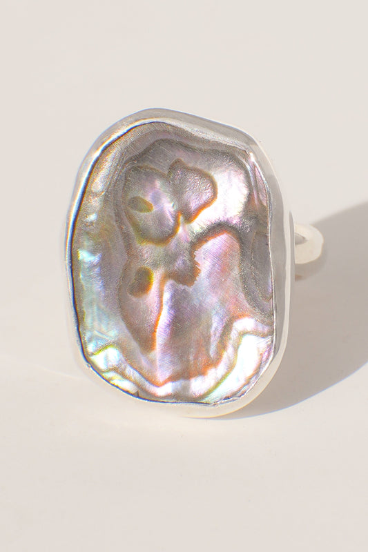 Abalone ring 6