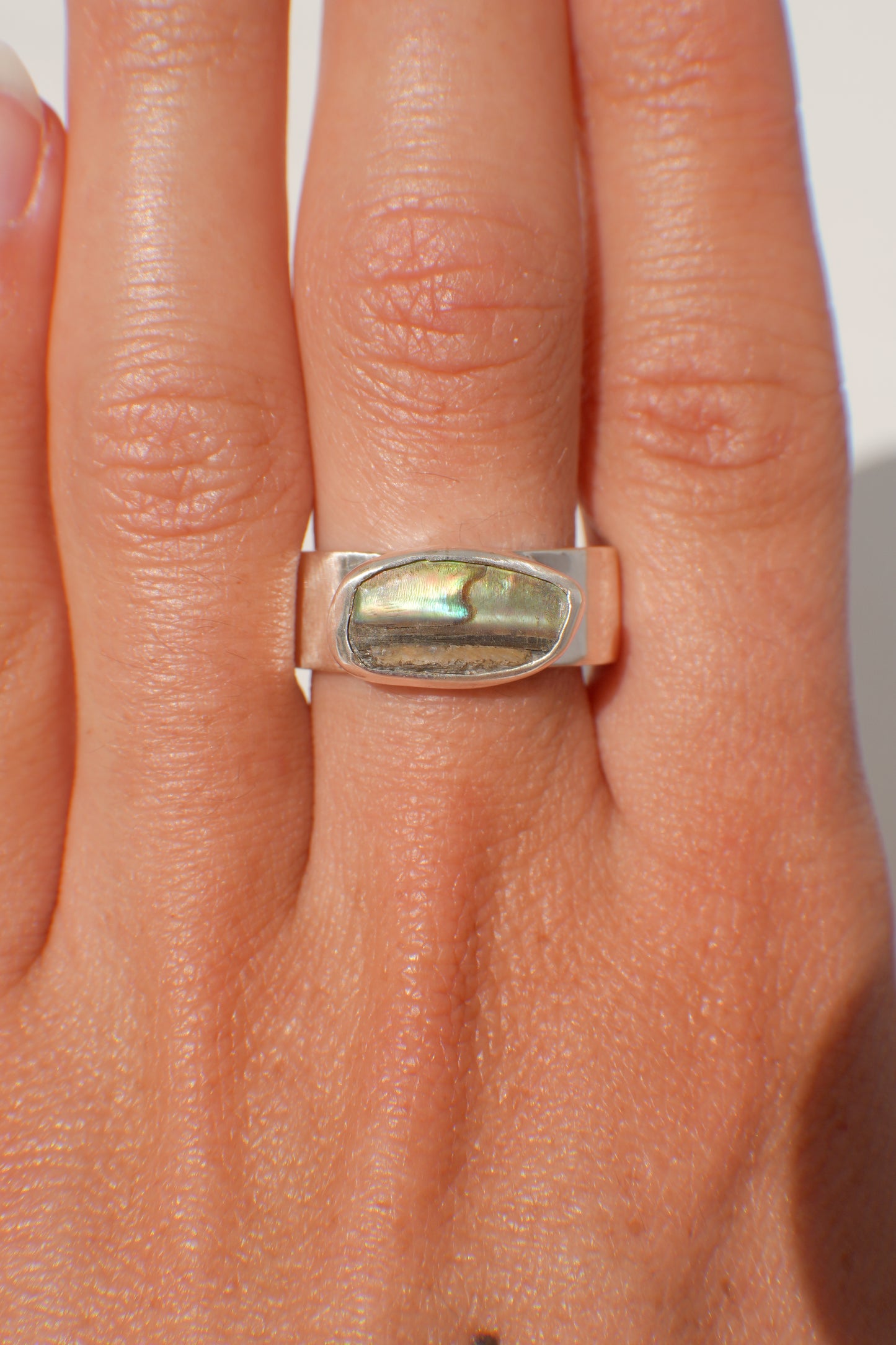 Abalone Ring 9.5