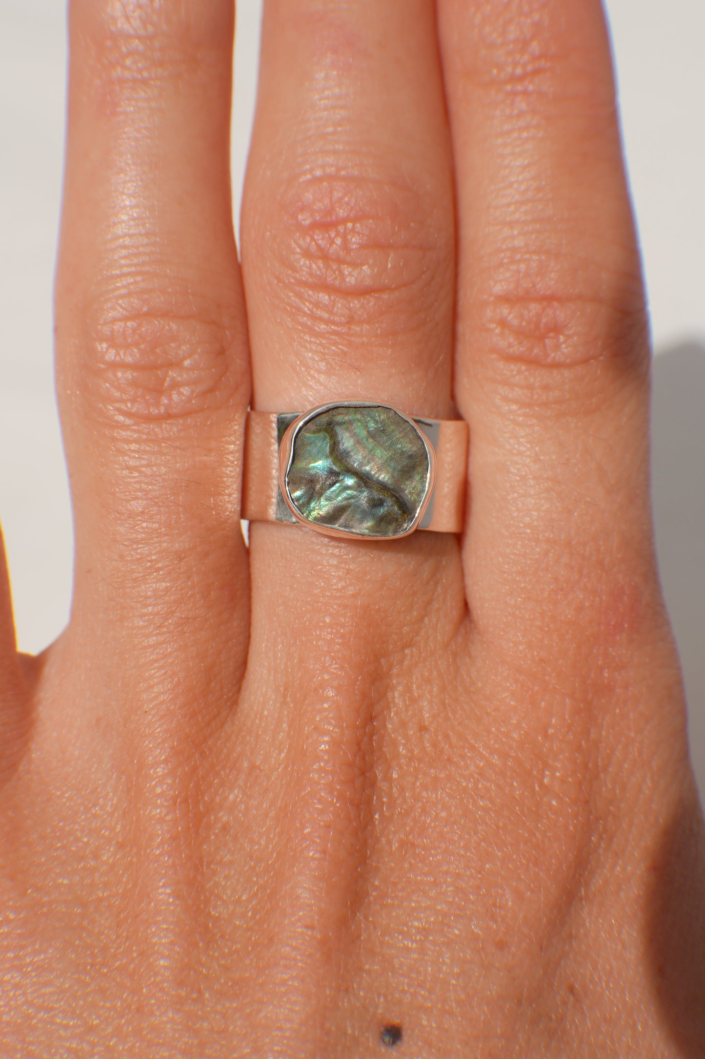 Abalone Ring 7