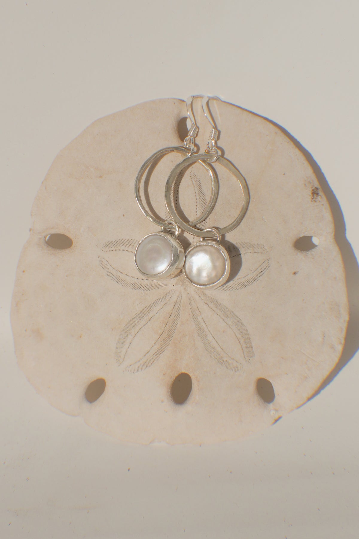The Pearl Hoops - Small