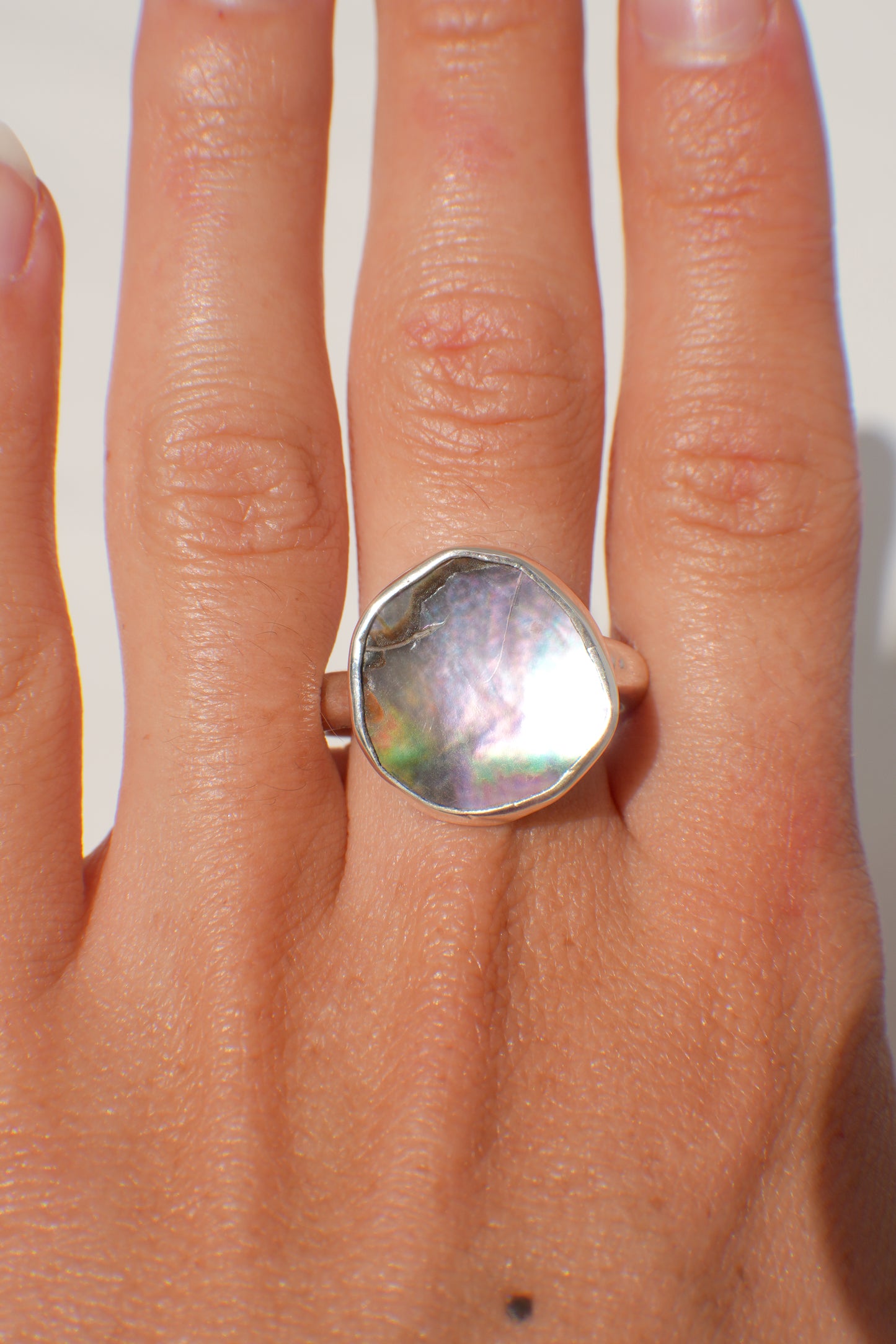 Abalone Ring 10