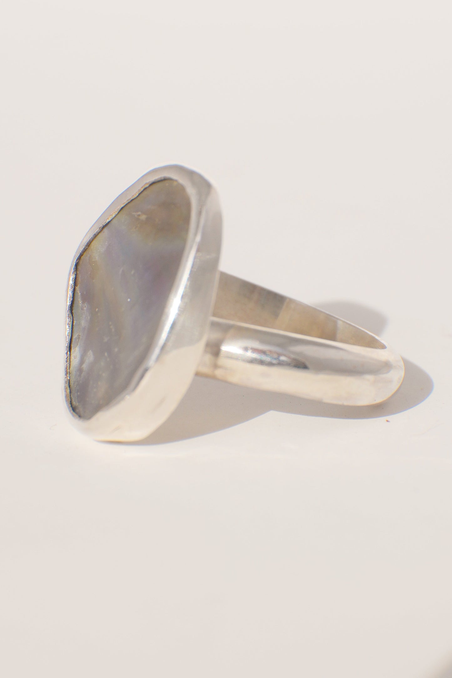 Abalone ring 6.25
