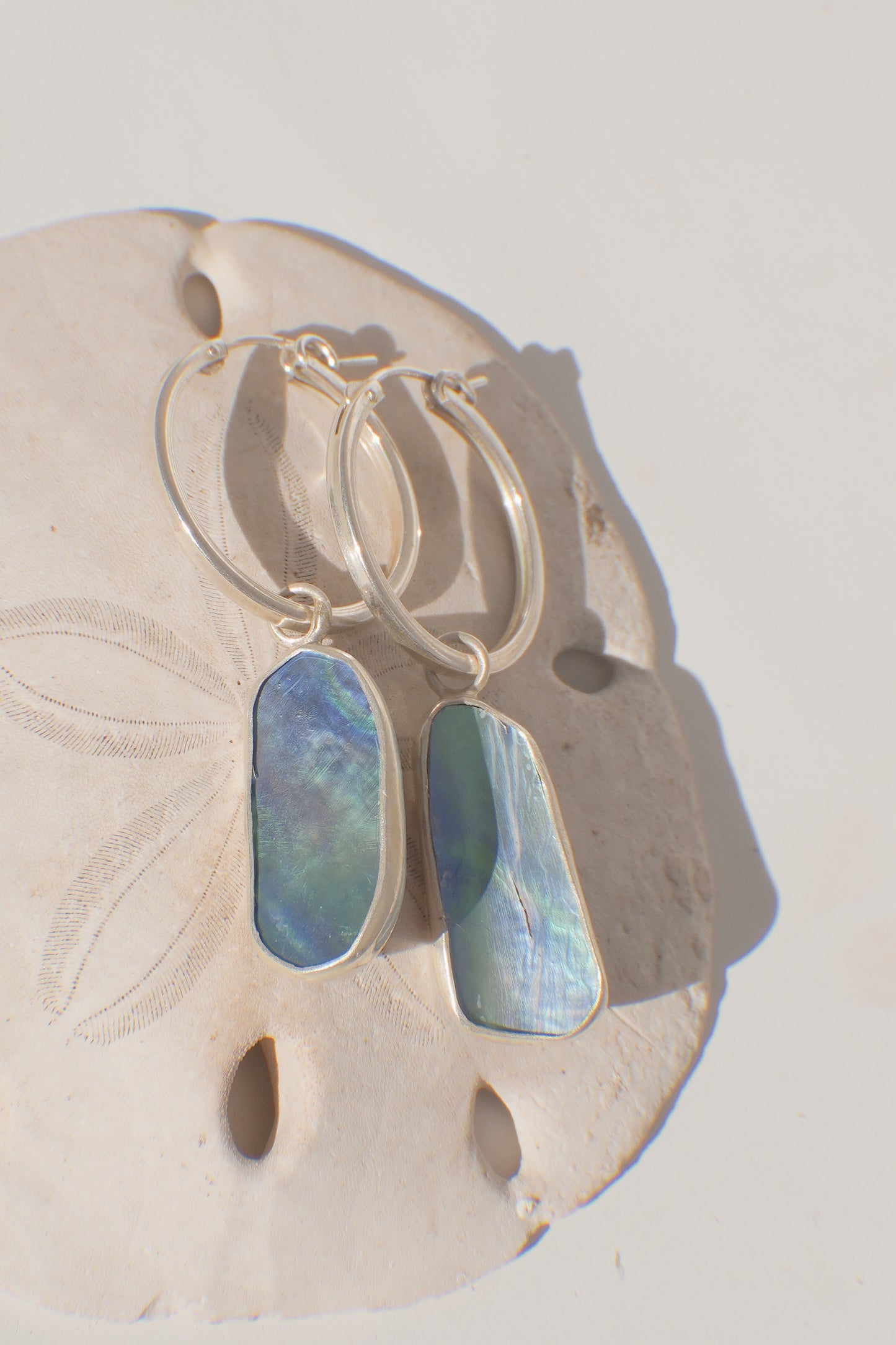 Reversible Abalone Hoops