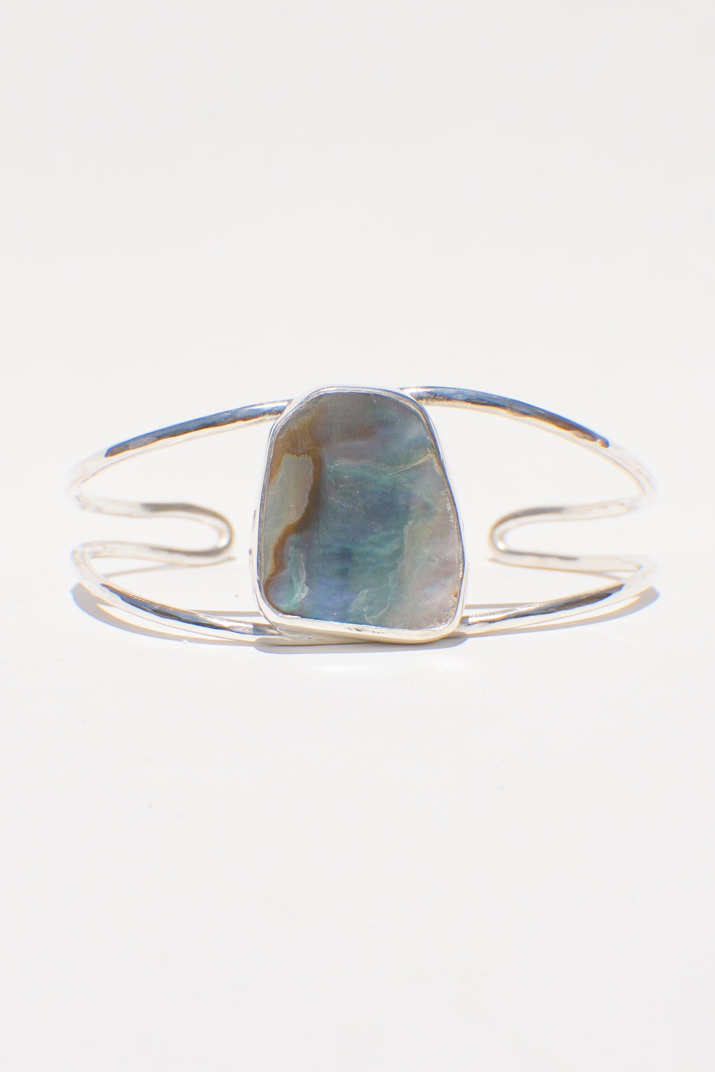 Double Abalone Cuff
