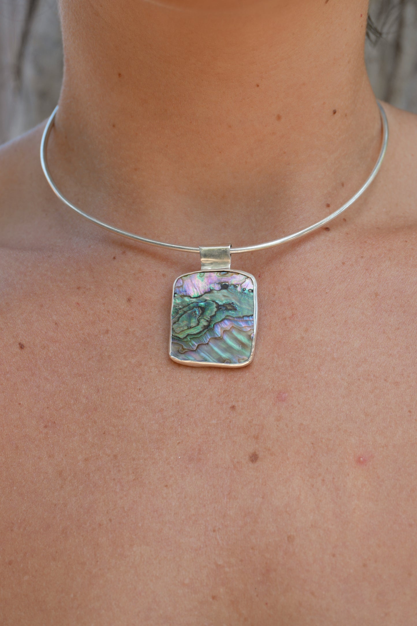 Reversible Abalone Choker
