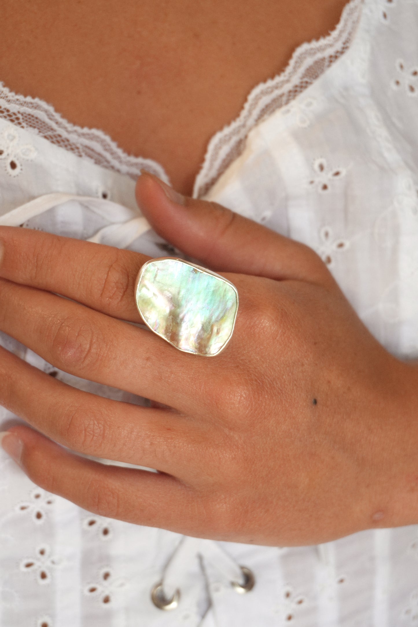 Abalone Ring 8