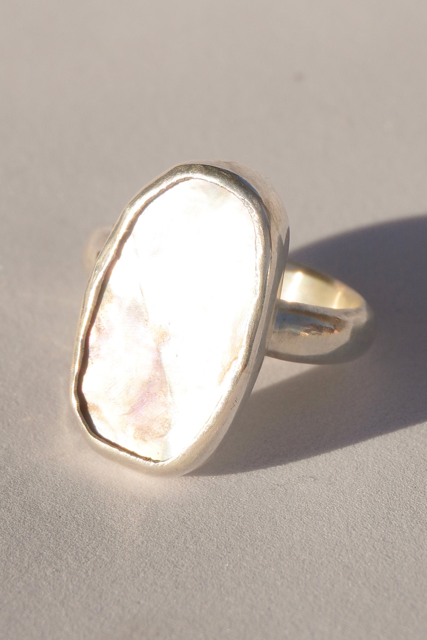 Abalone Ring 7.5