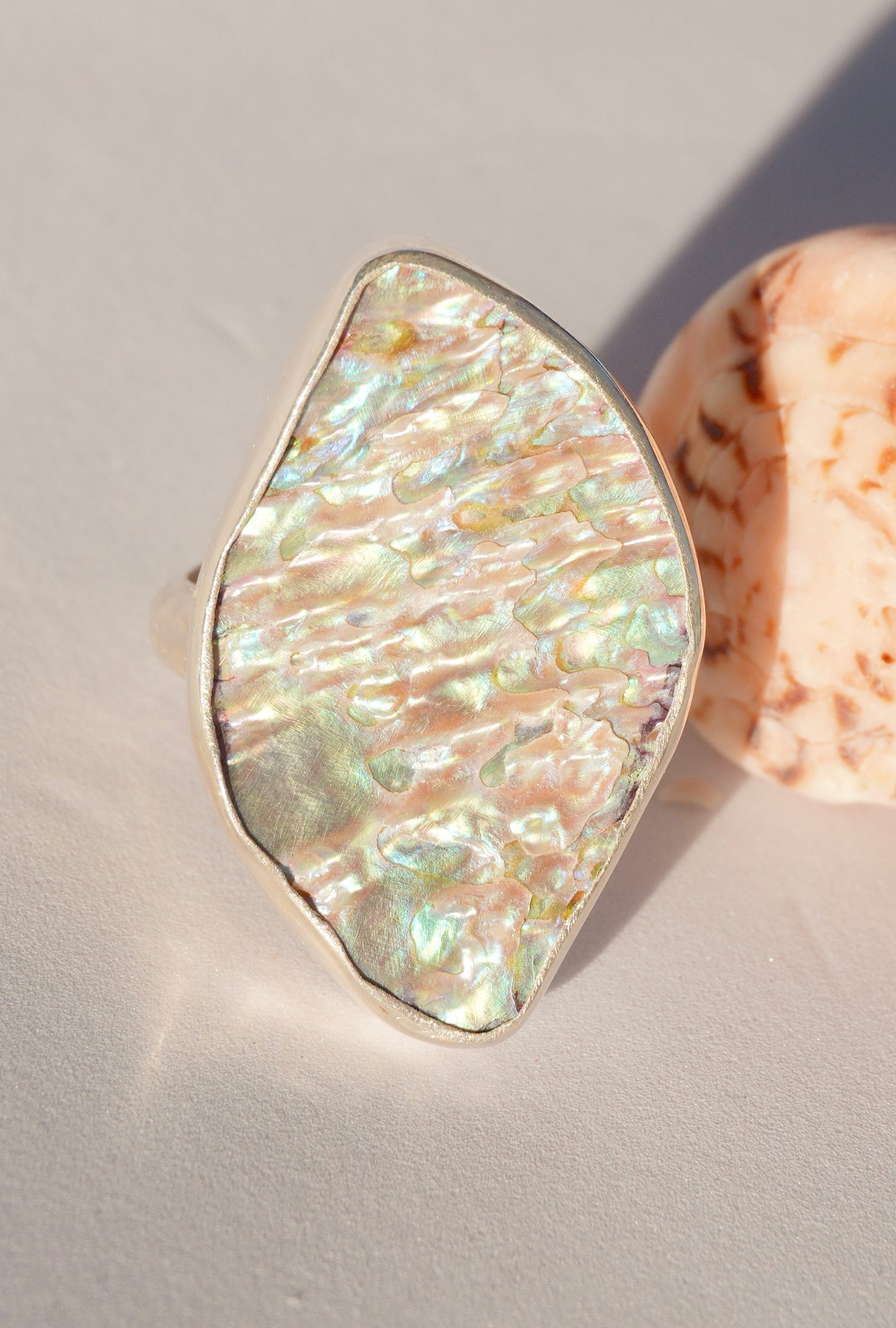 Abalone Ring 7.5