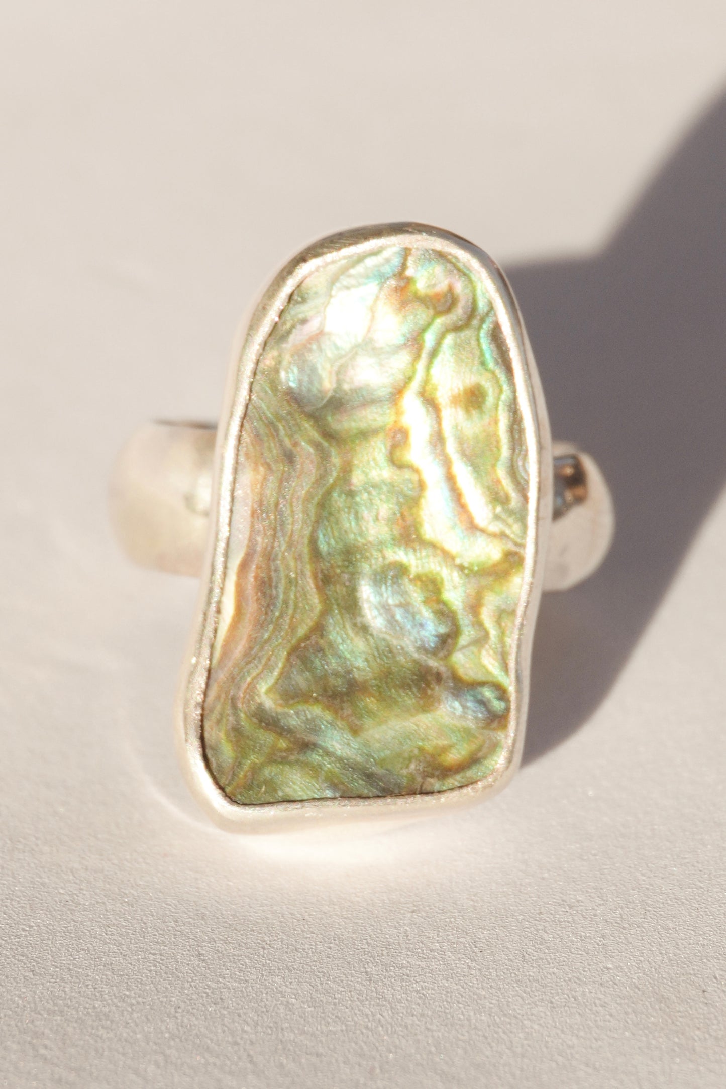 Abalone Ring (rare) 7