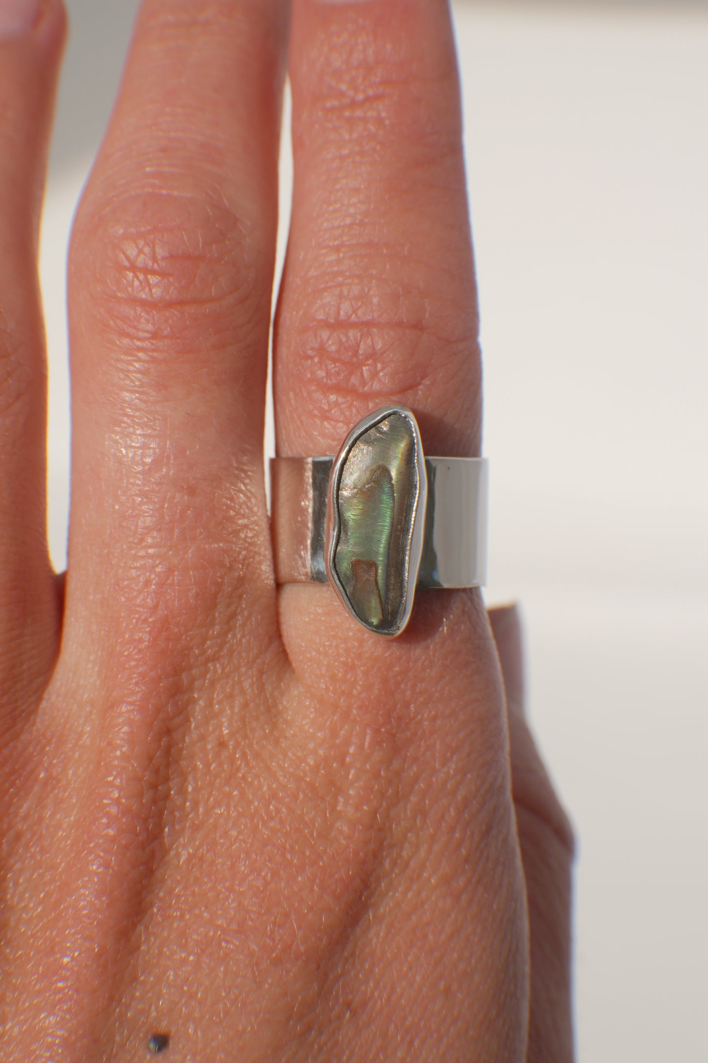 Abalone Ring 6.5