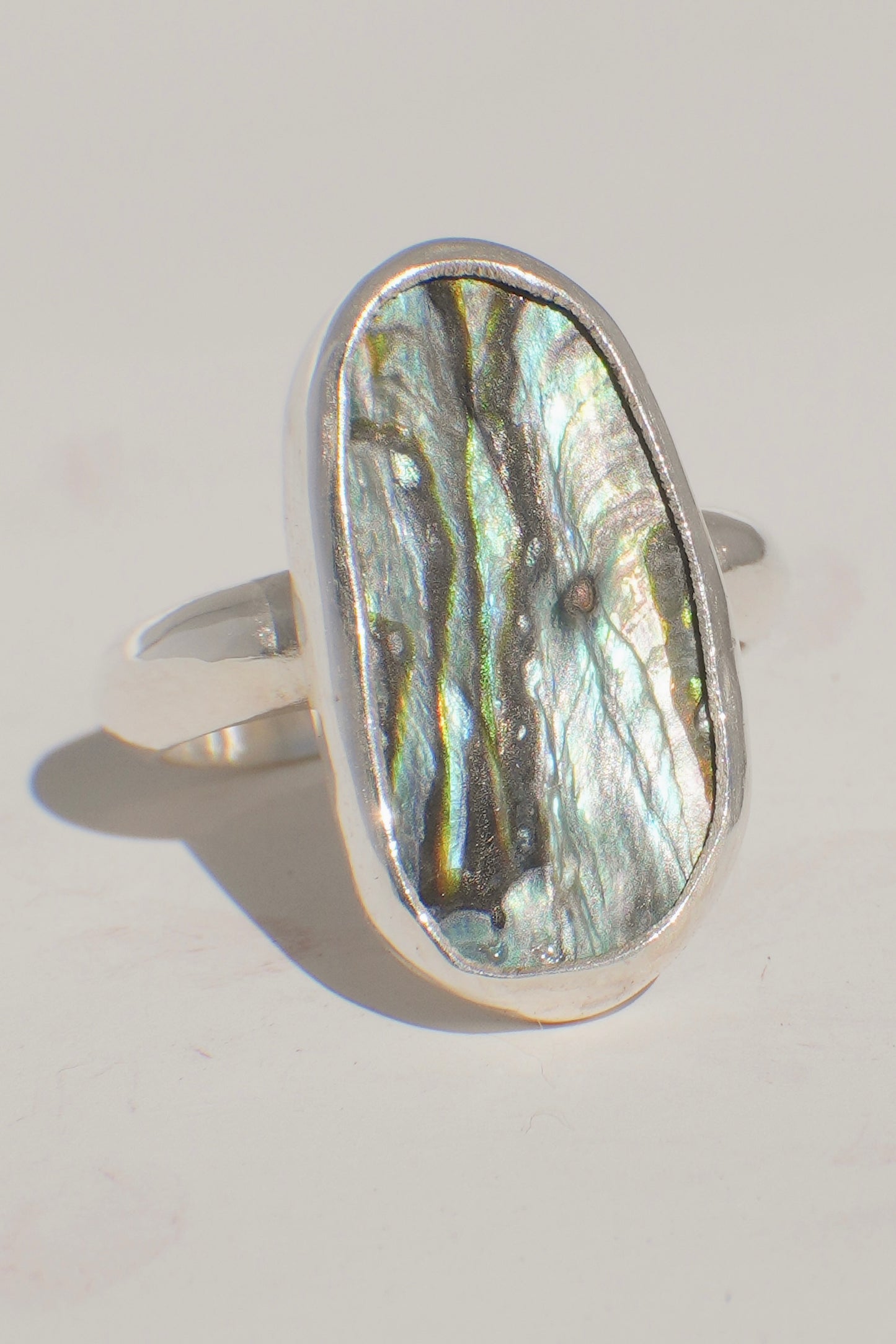 Abalone Ring 7.5