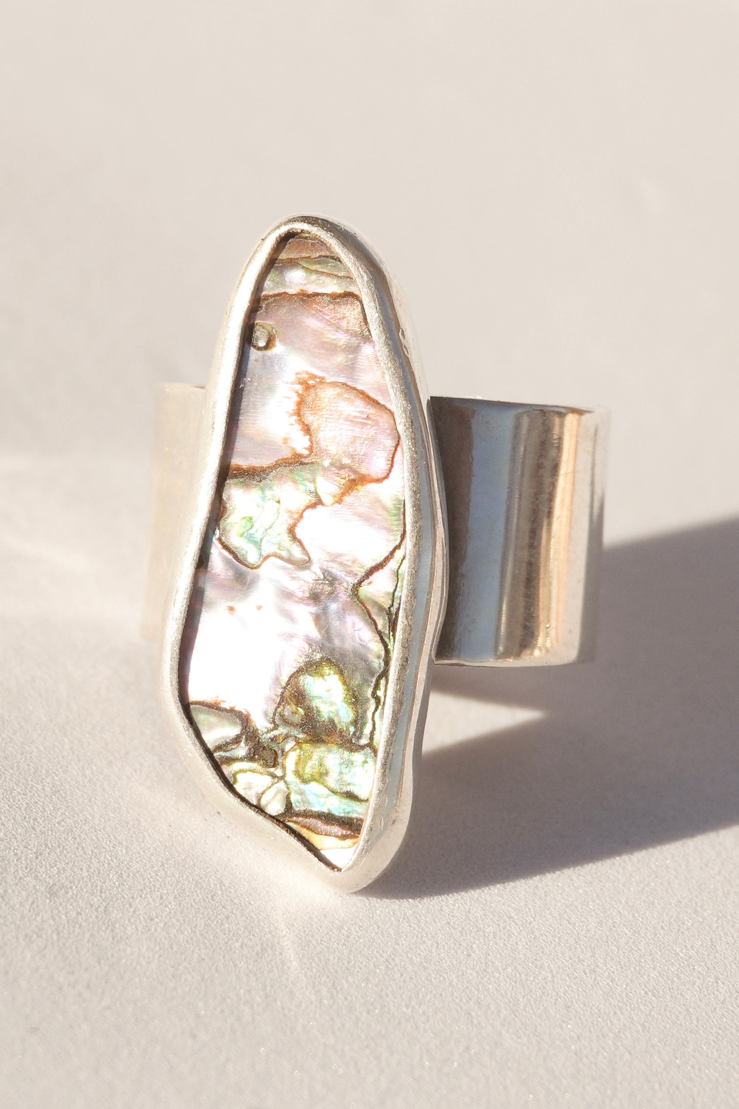 Abalone Ring (rare) 5.5