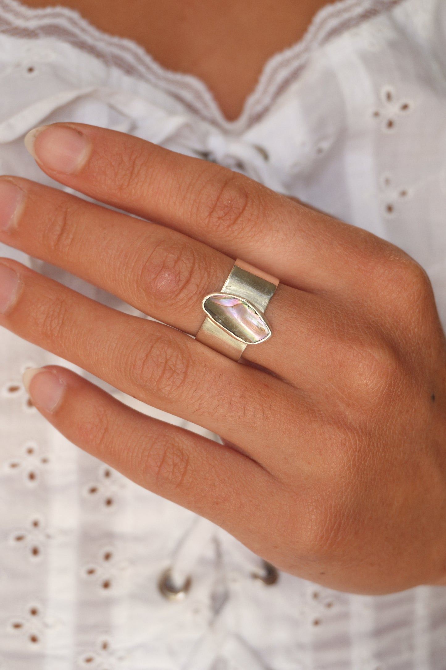 Abalone Ring 7