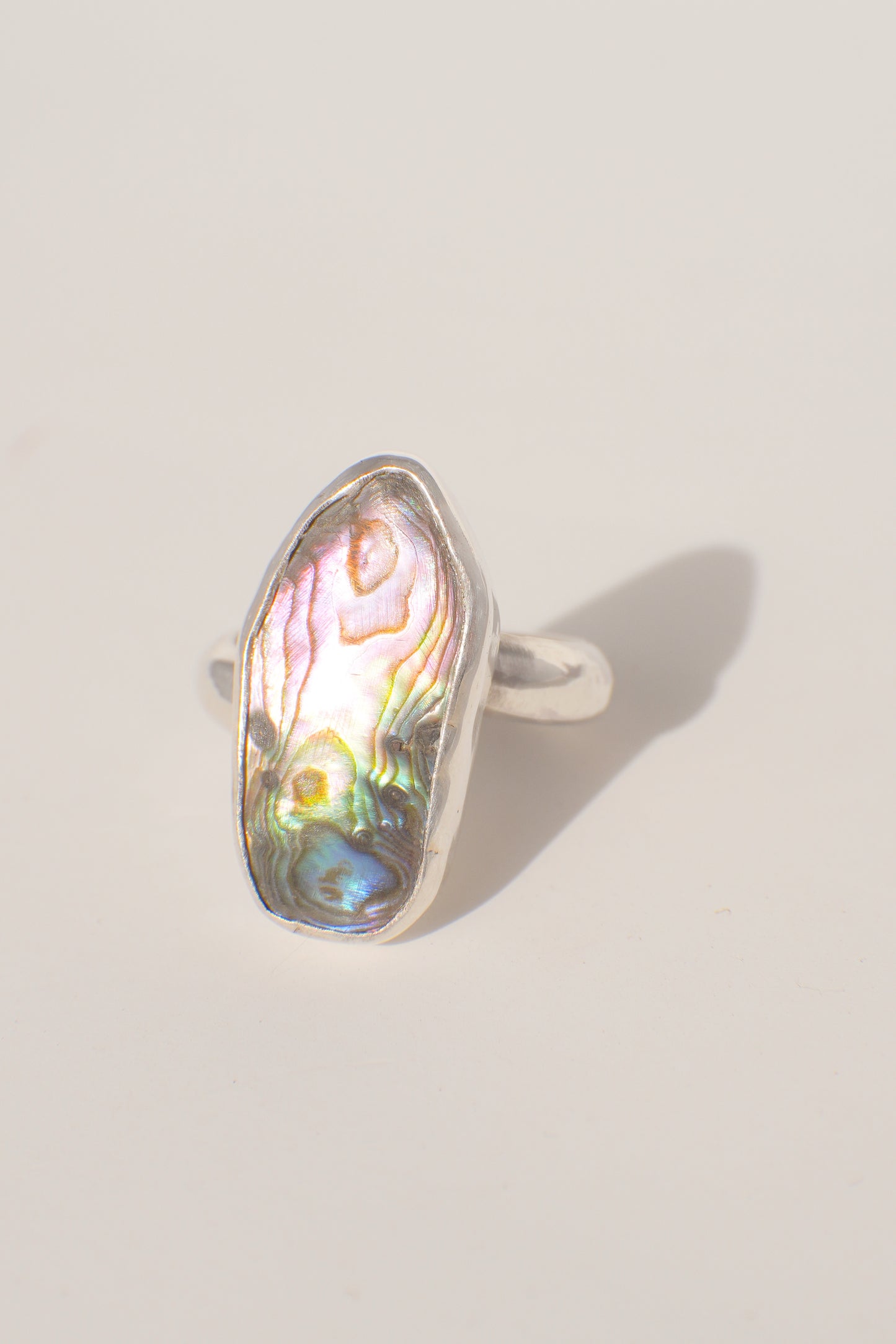 Abalone ring 6.5