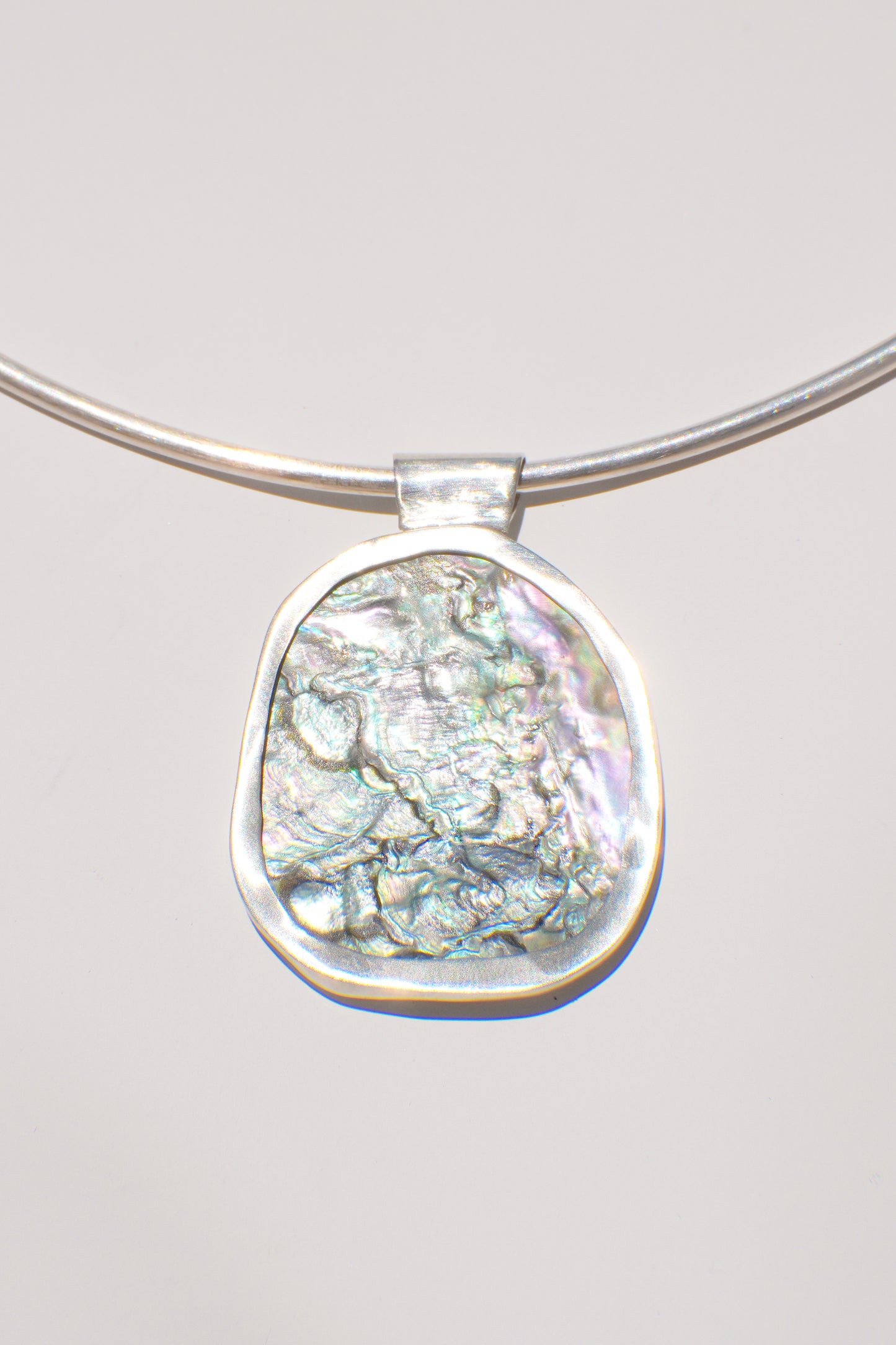 Abalone Choker - Reversible