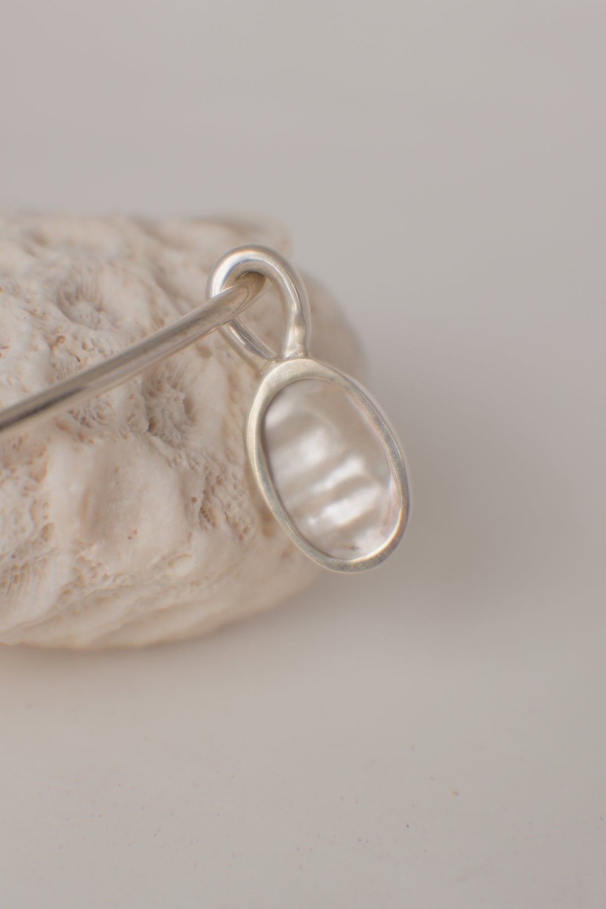 Abalone Charm Bangle
