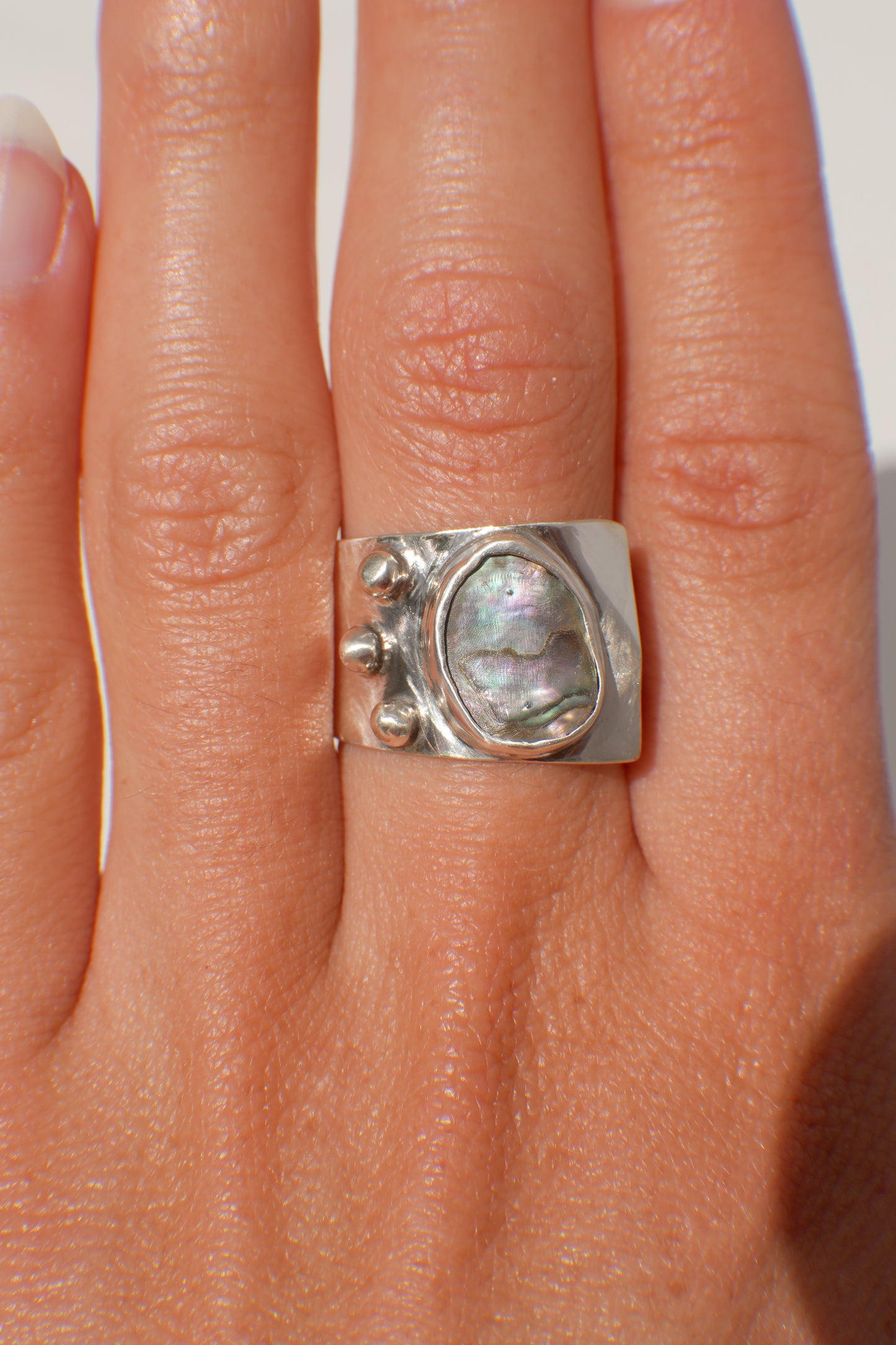Abalone Ring - adjustable