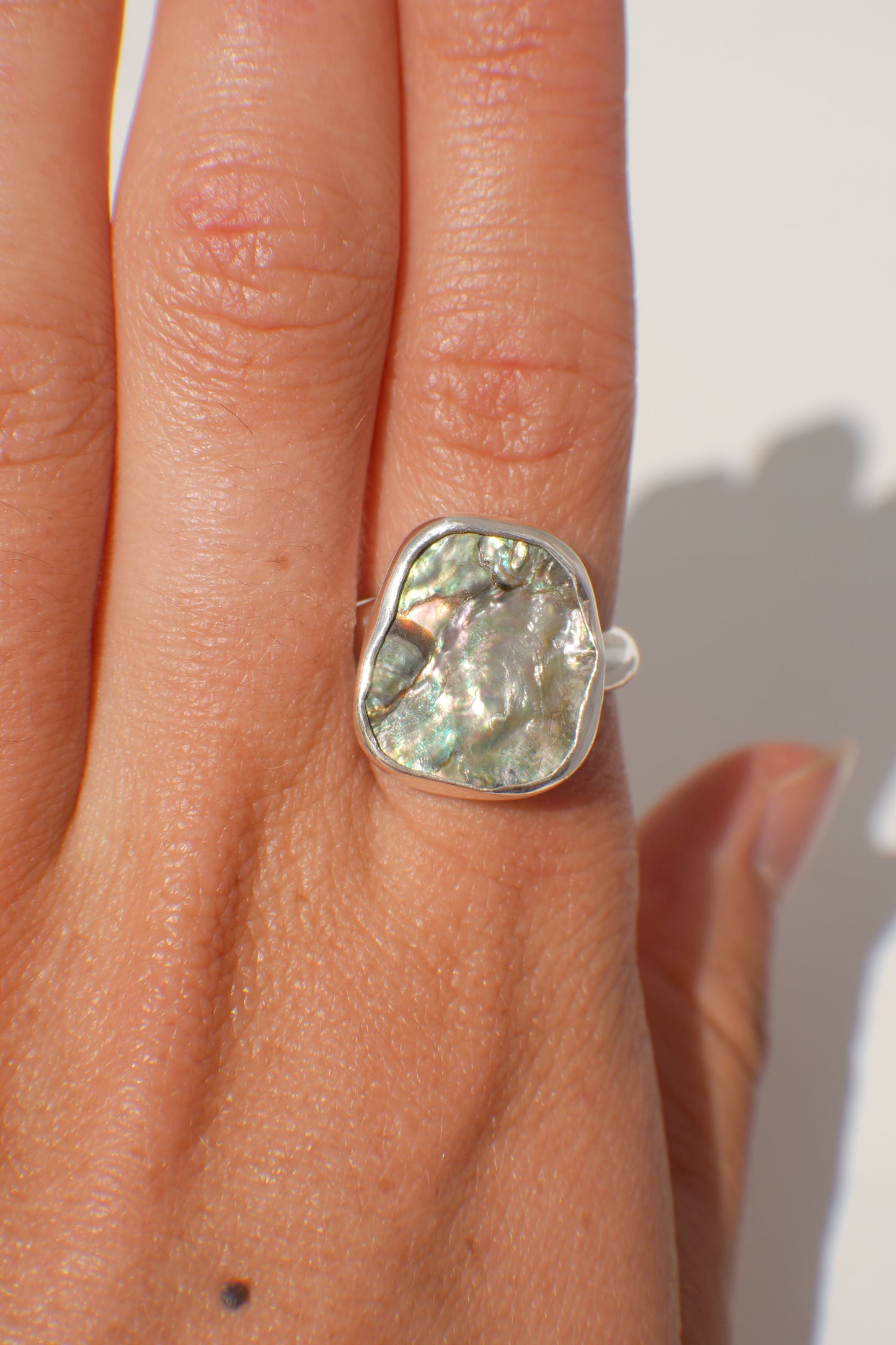 Abalone Ring 6.5