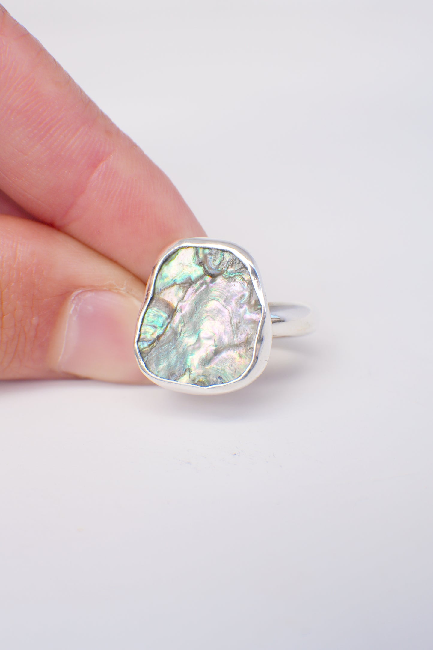 Abalone Ring 6.5