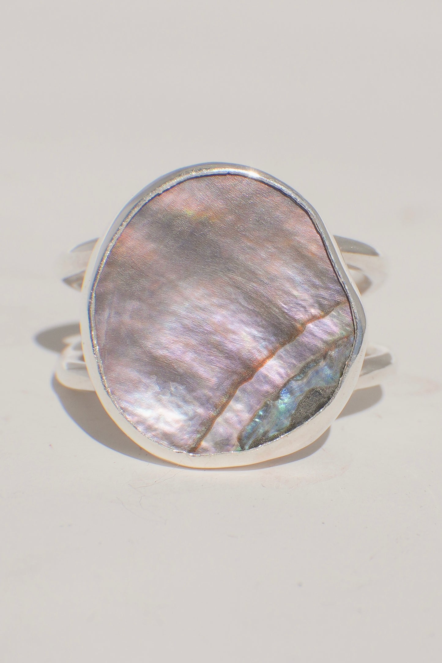 Abalone Ring 9.5