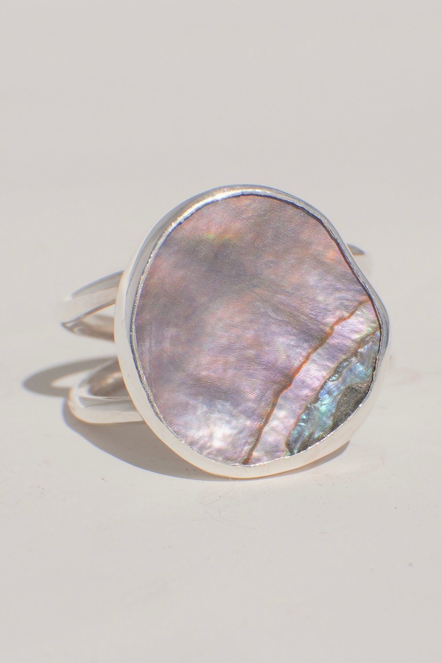 Abalone Ring 9.5