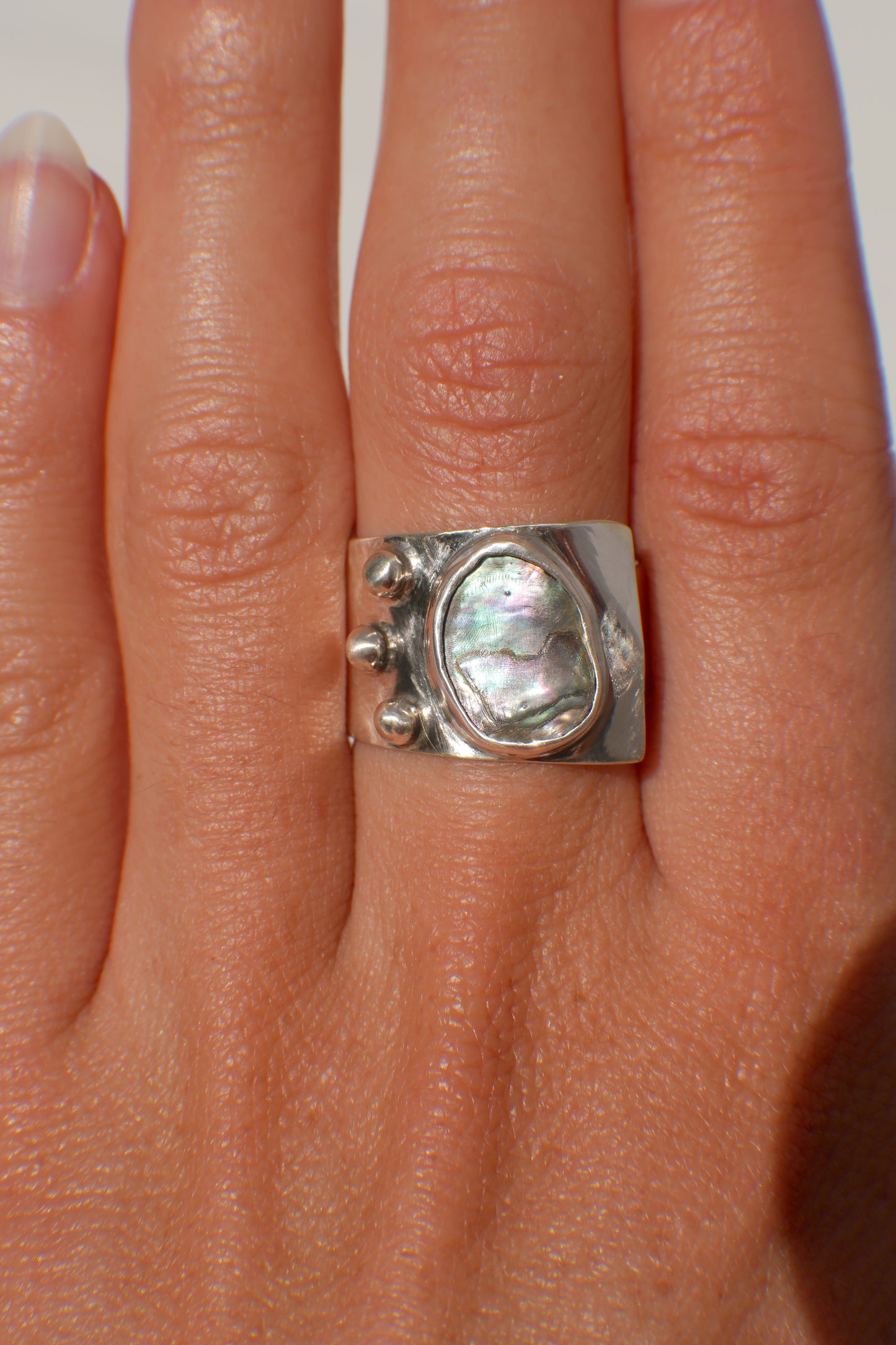 Abalone Ring - adjustable