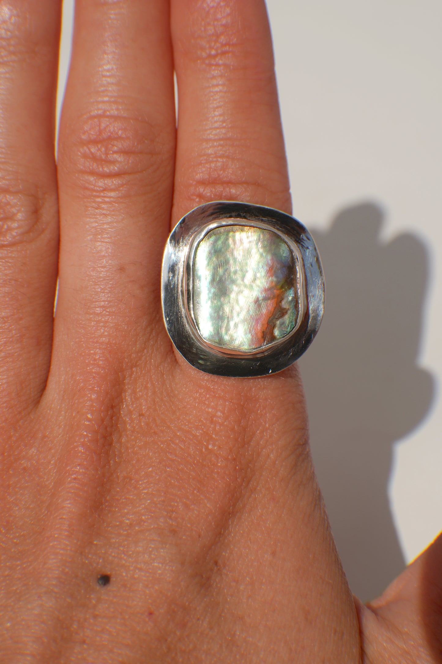Abalone Ring 6.5
