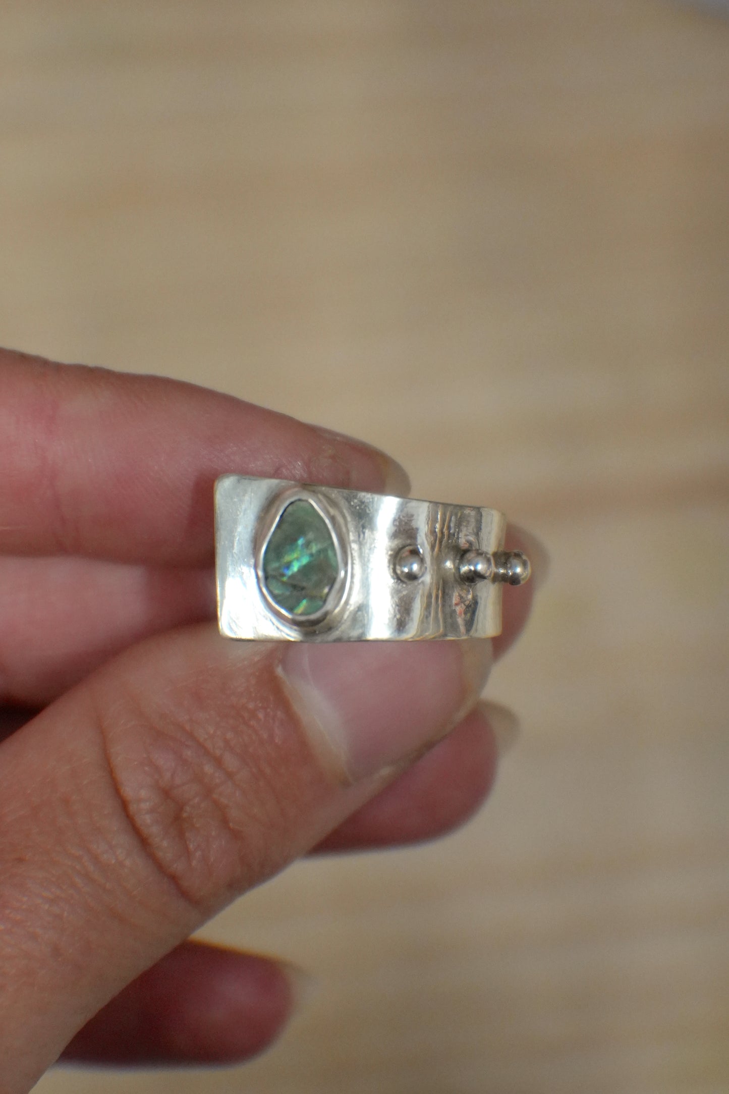 Abalone Ring 8