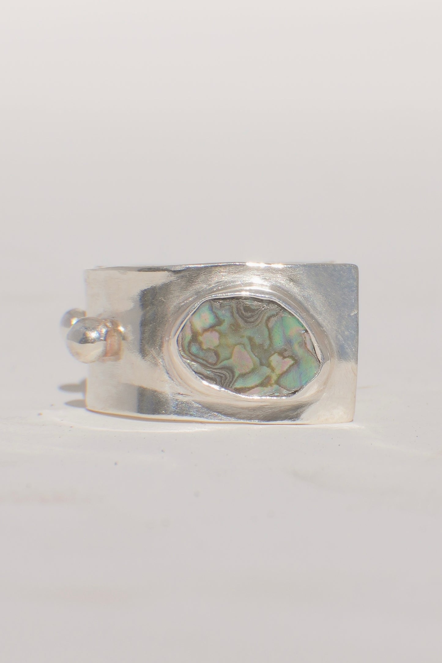 Abalone Ring Adjustable 8-9