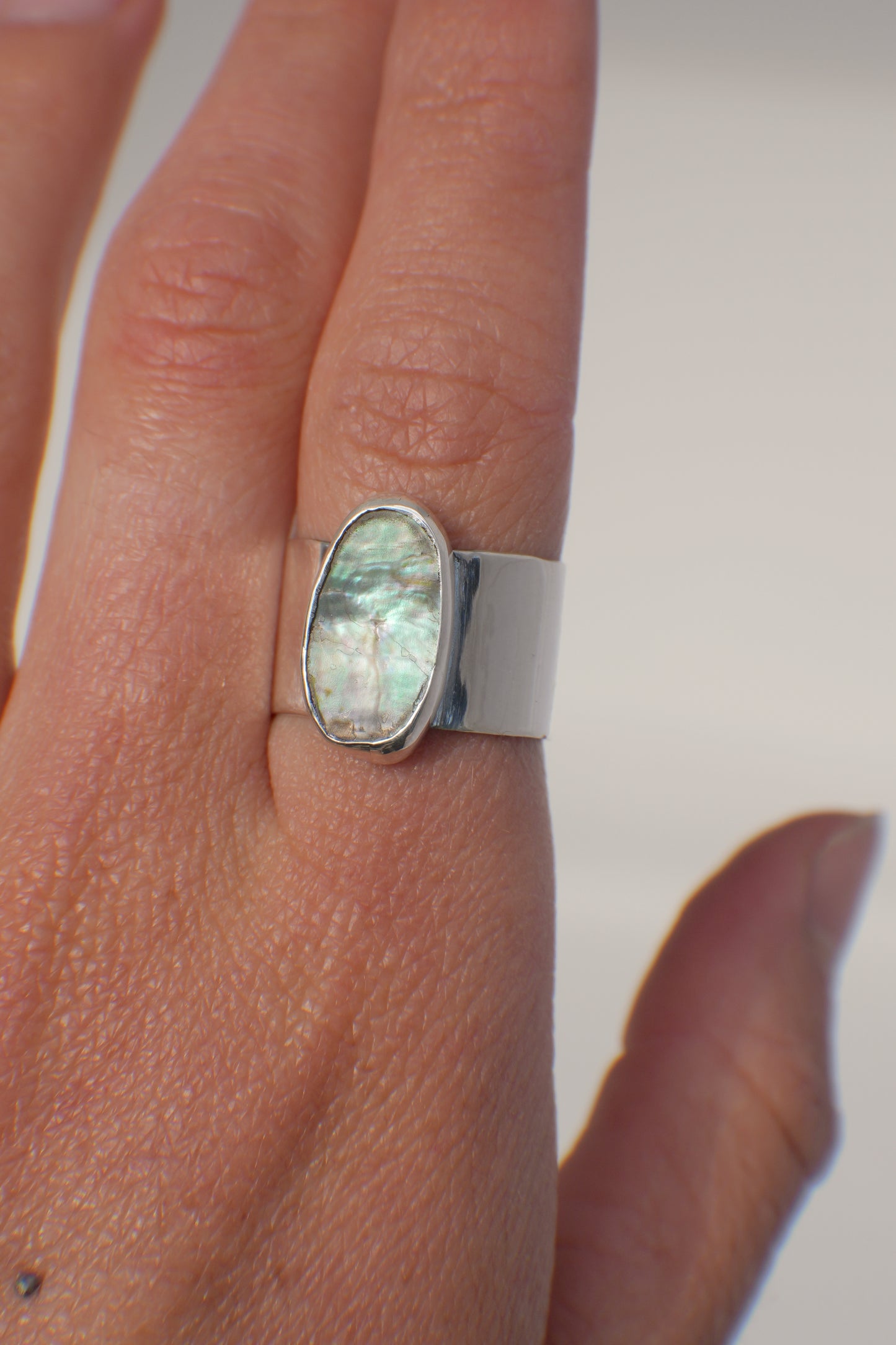 Abalone Ring 7