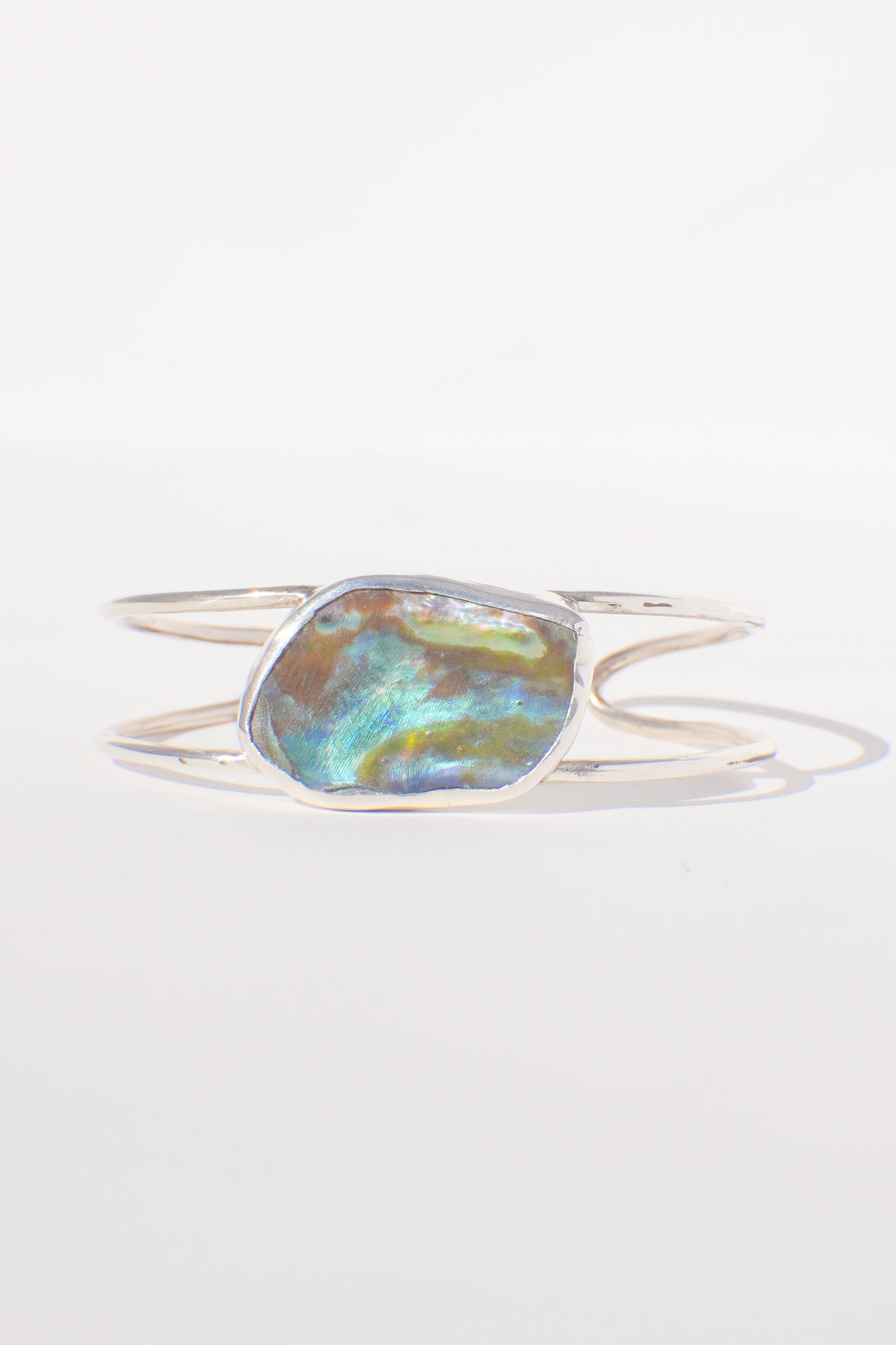 Double Abalone Cuff
