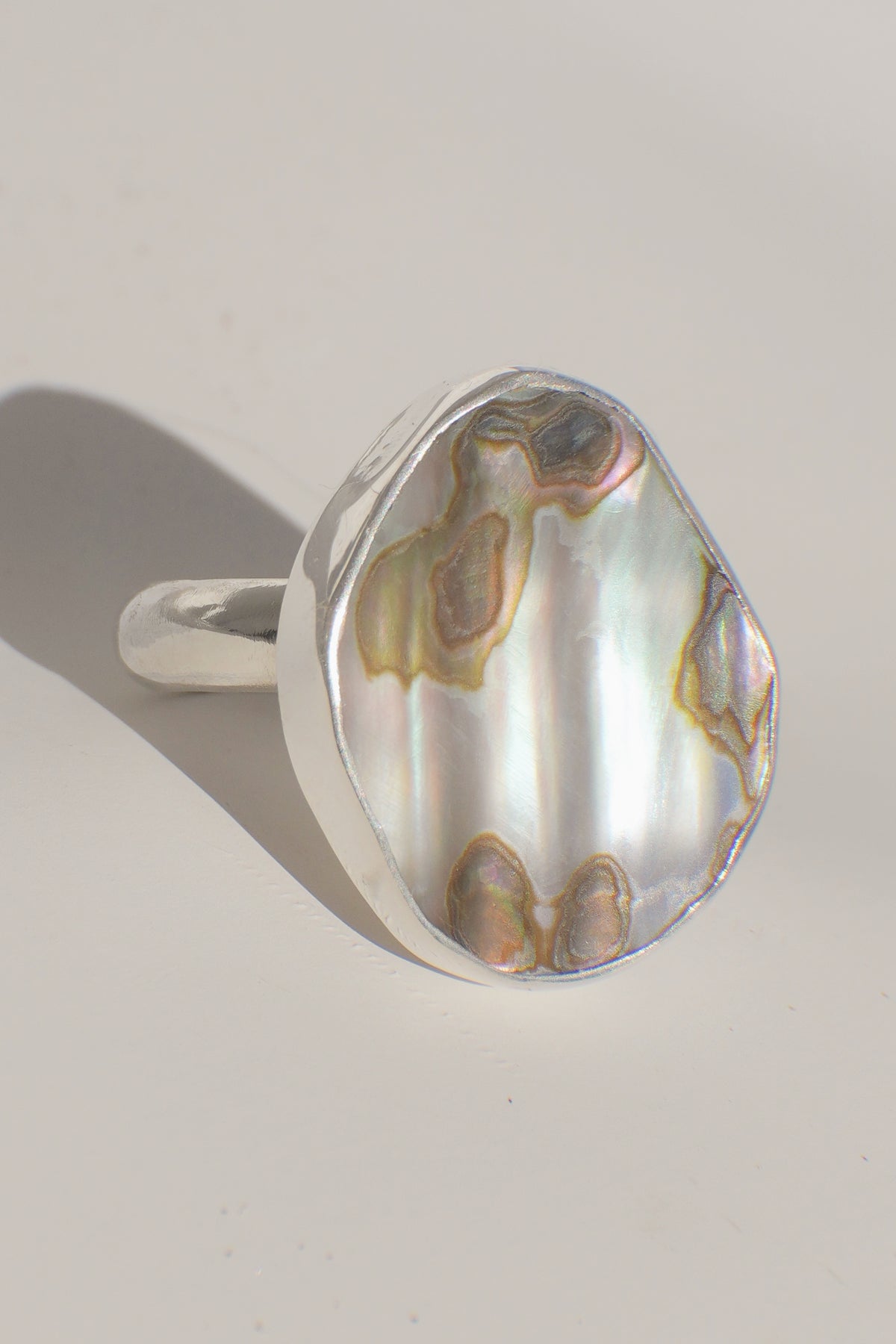 Dainty Abalone Ring