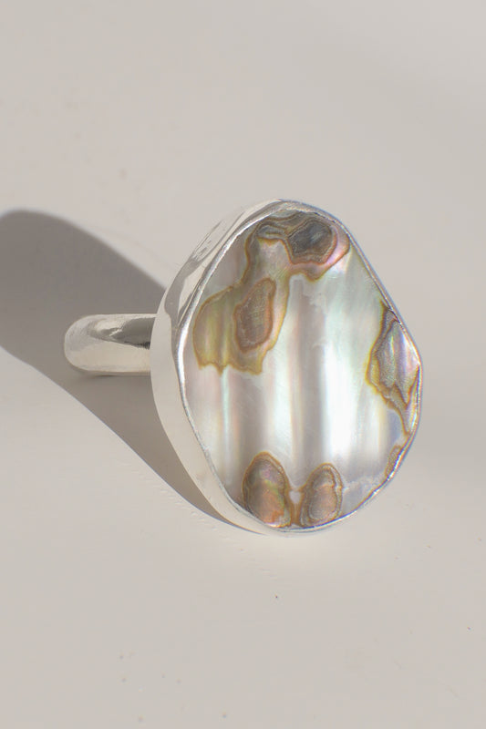 Dainty Abalone Ring
