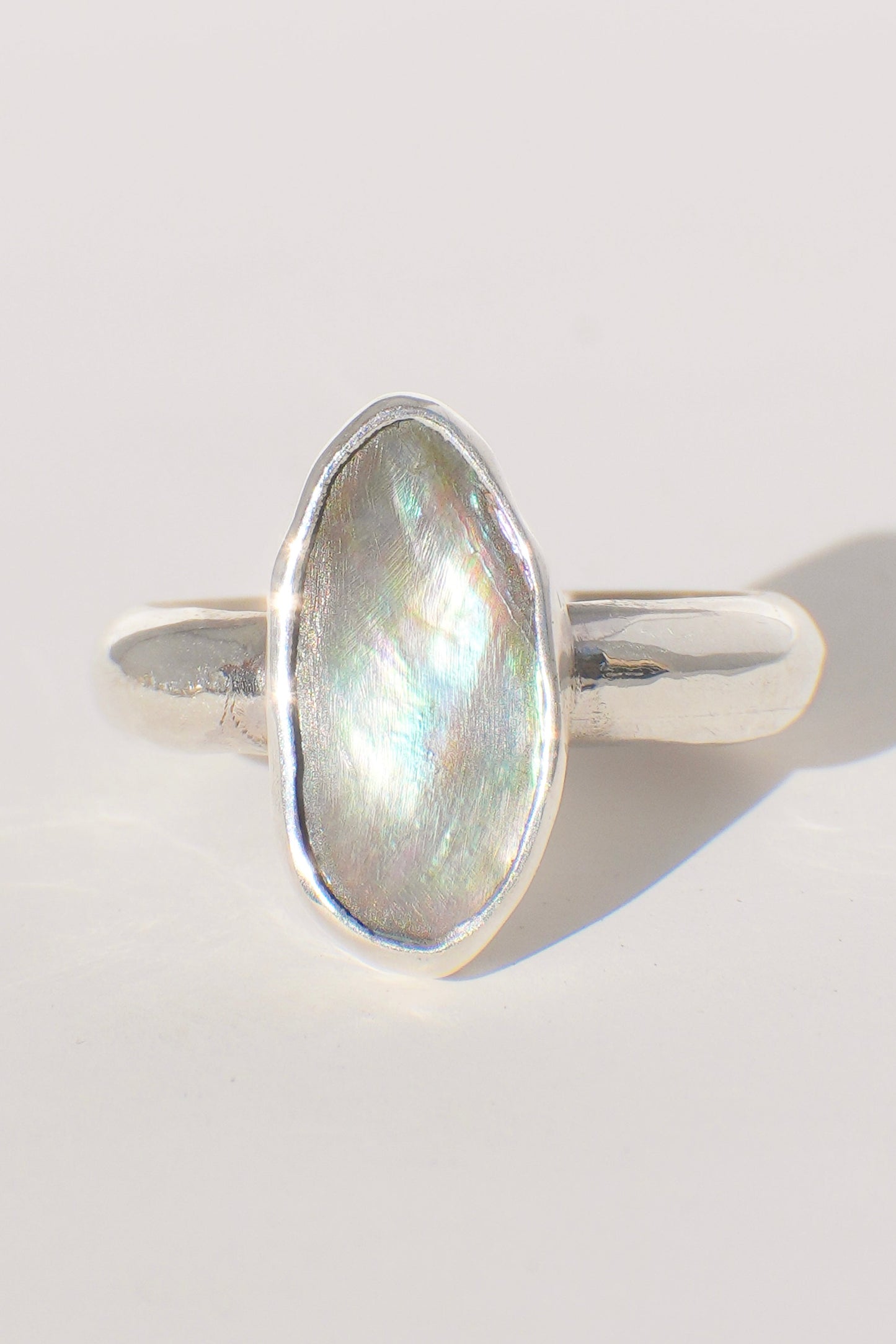 Abalone Ring 7.5