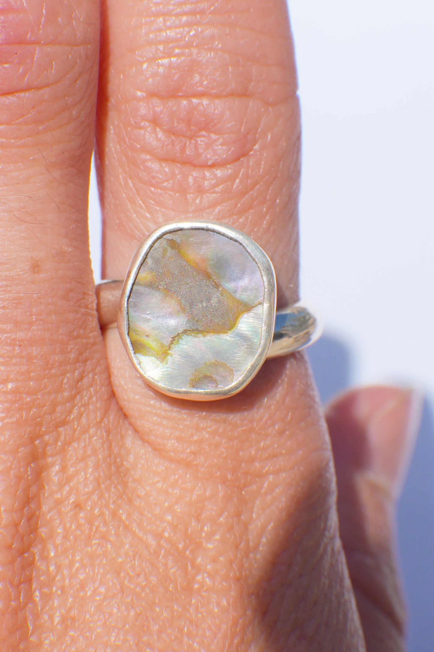 Abalone Ring 7