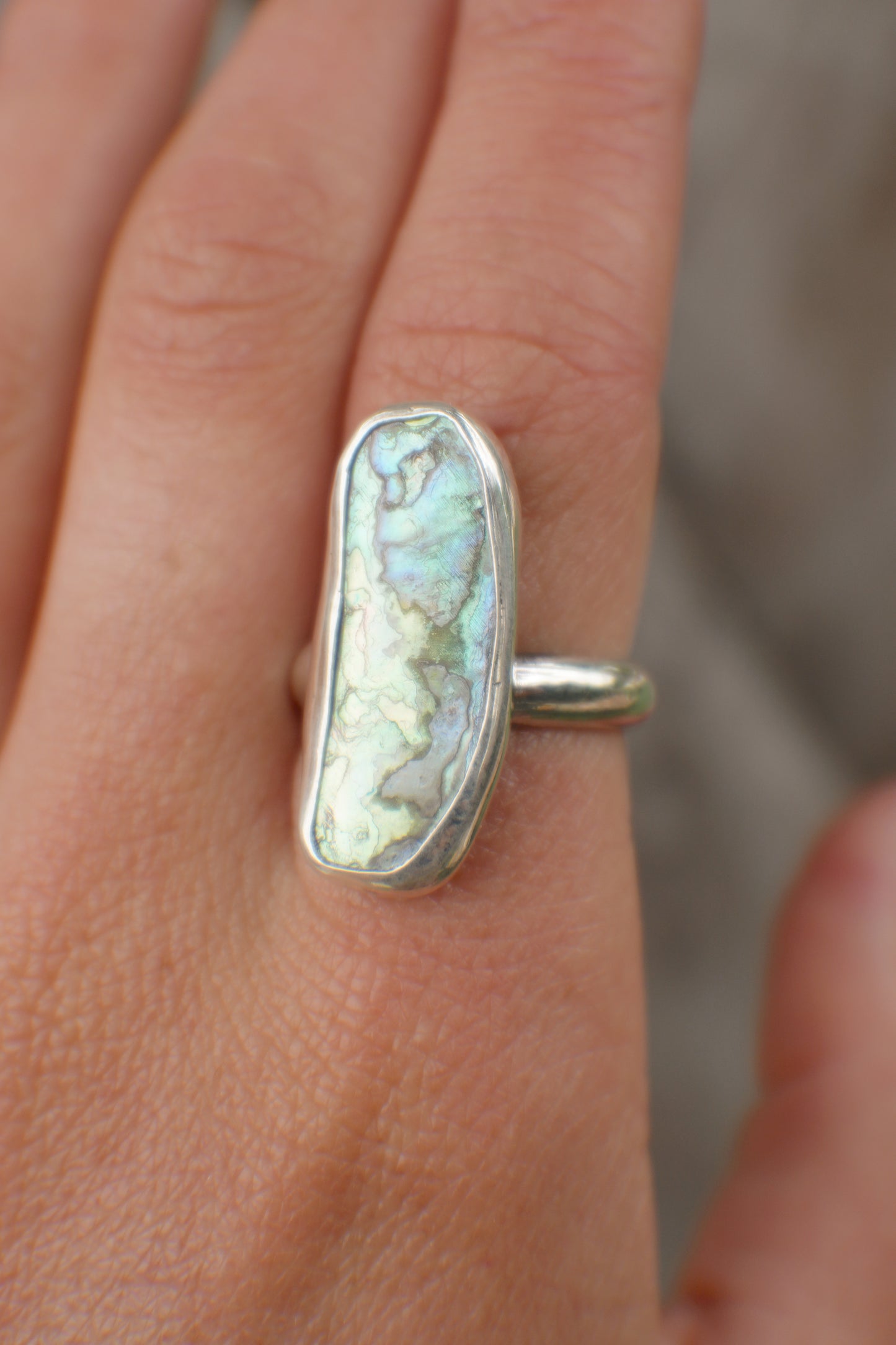 Abalone Ring 6.5