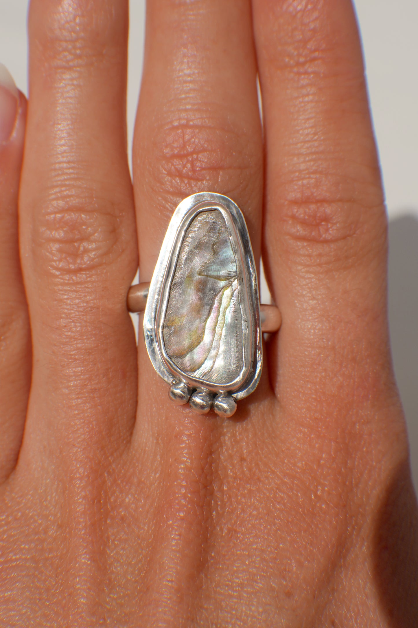 Abalone Ring 7.5