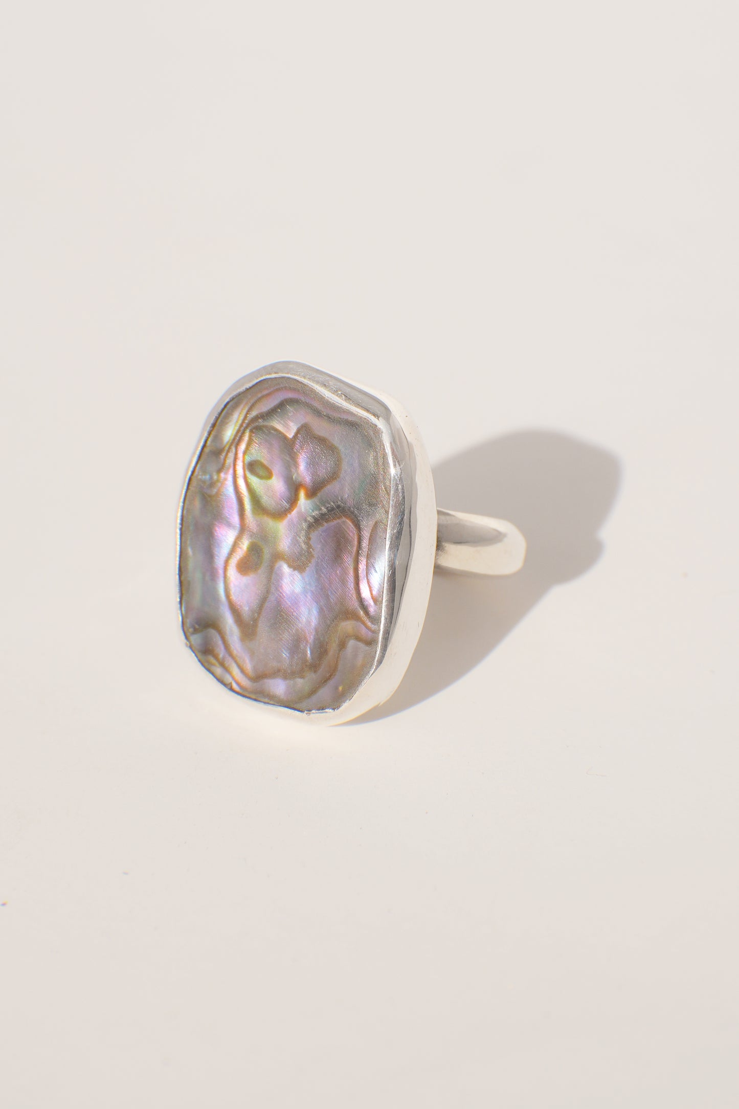 Abalone ring 6