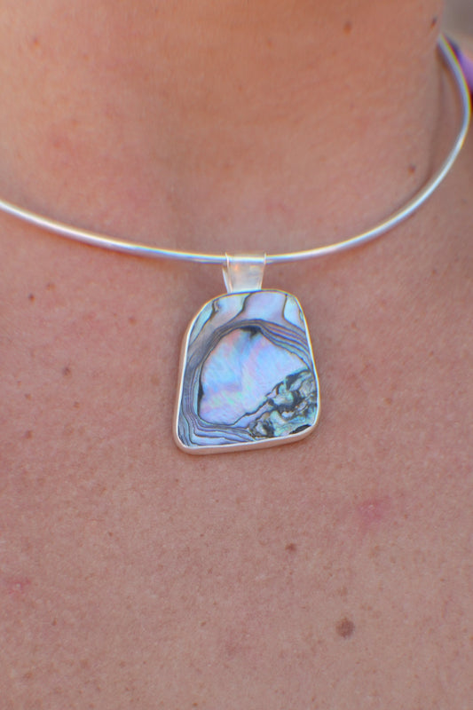 Abalone Choker Reversible