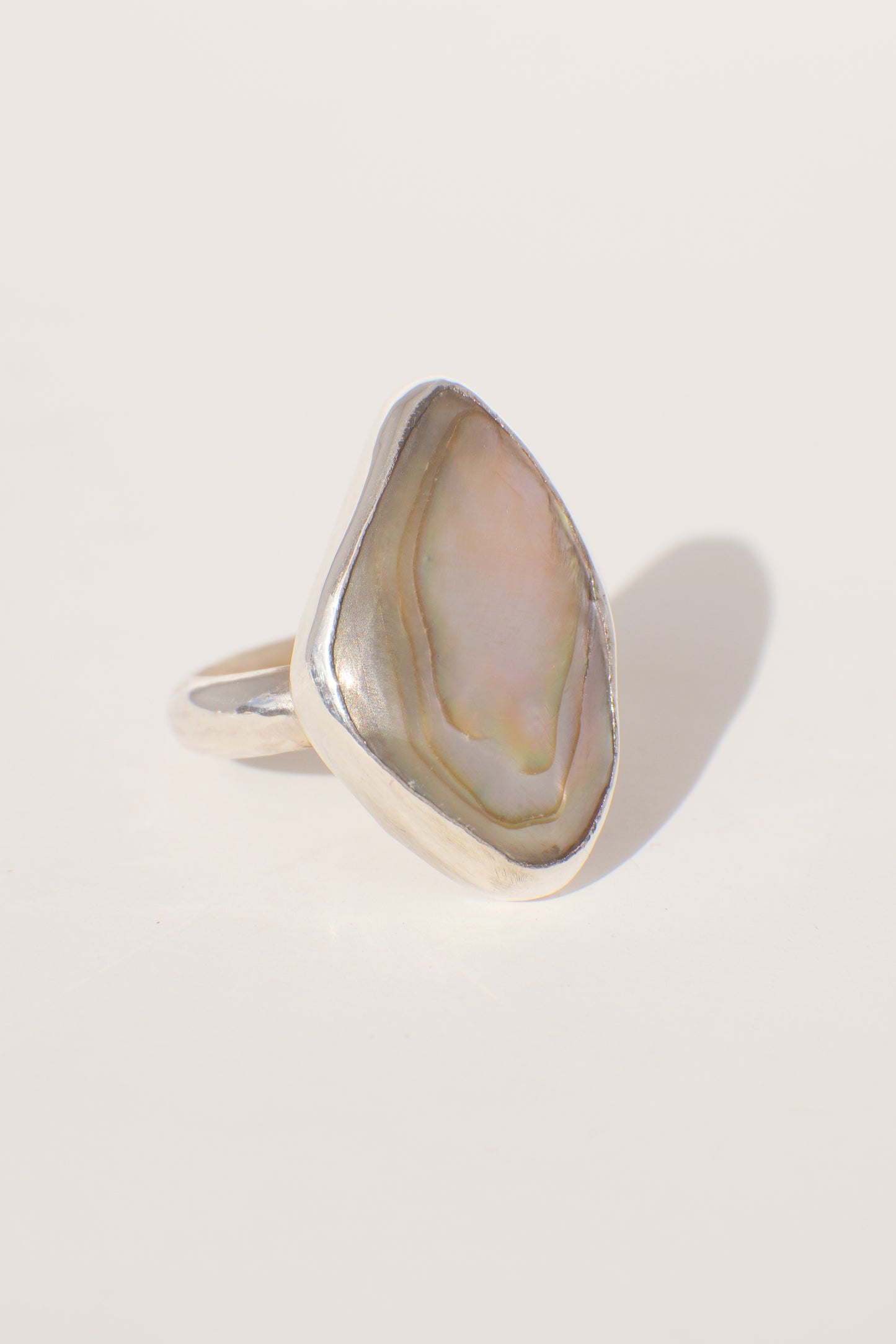 Abalone ring 6