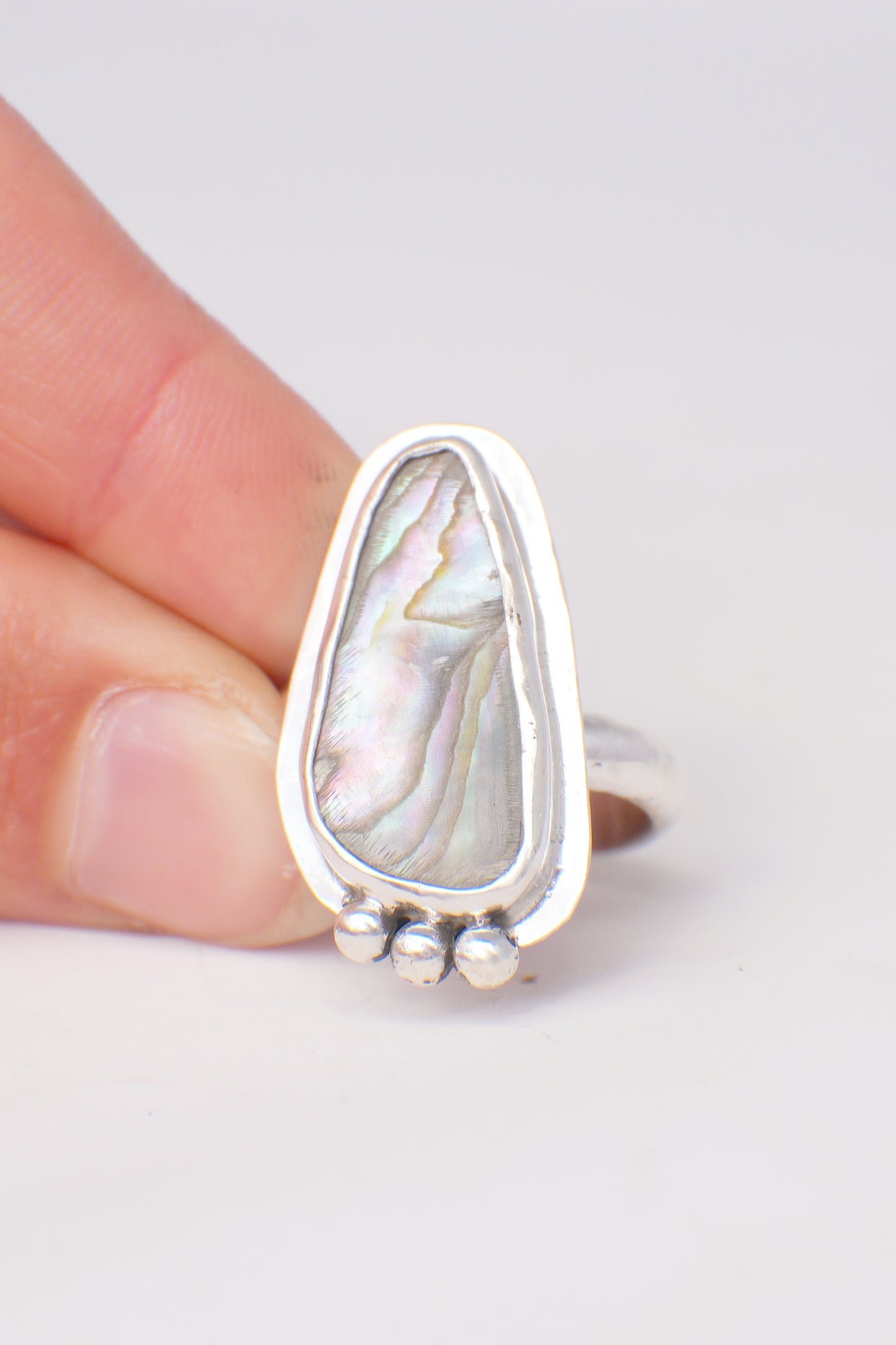Abalone Ring 7.5