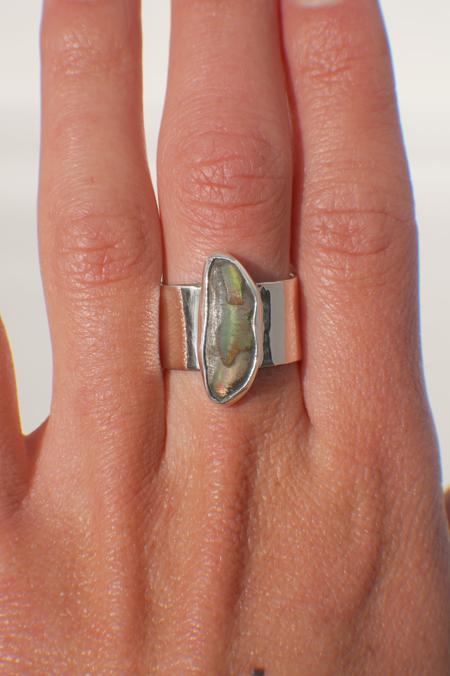 Abalone Ring 6.5