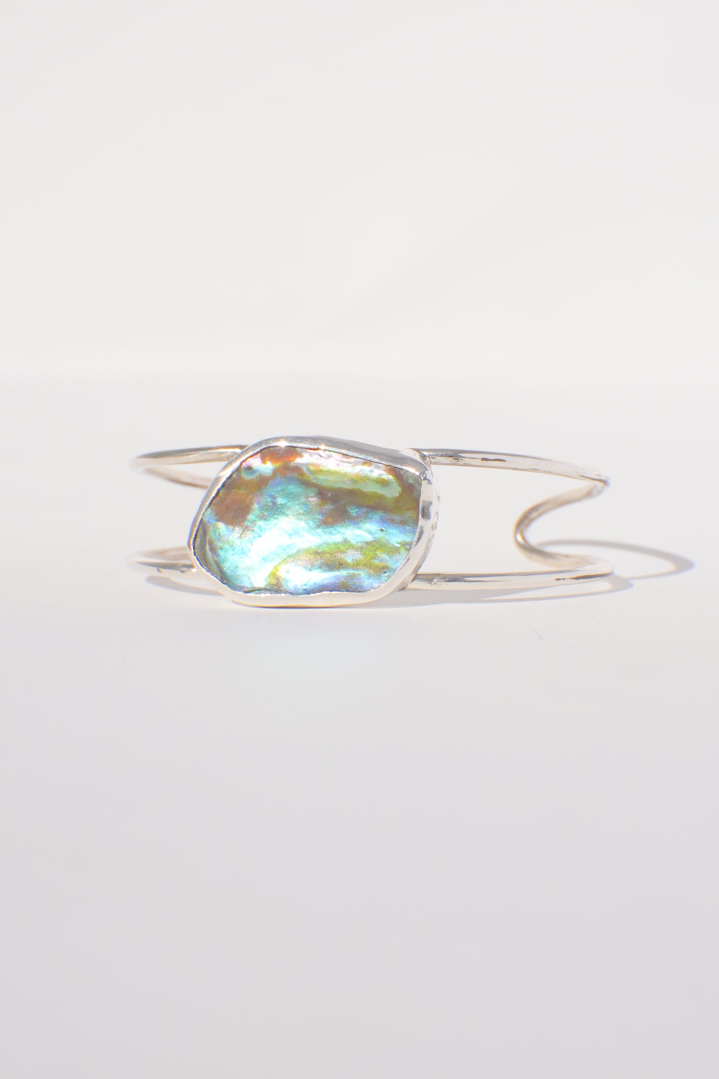 Double Abalone Cuff