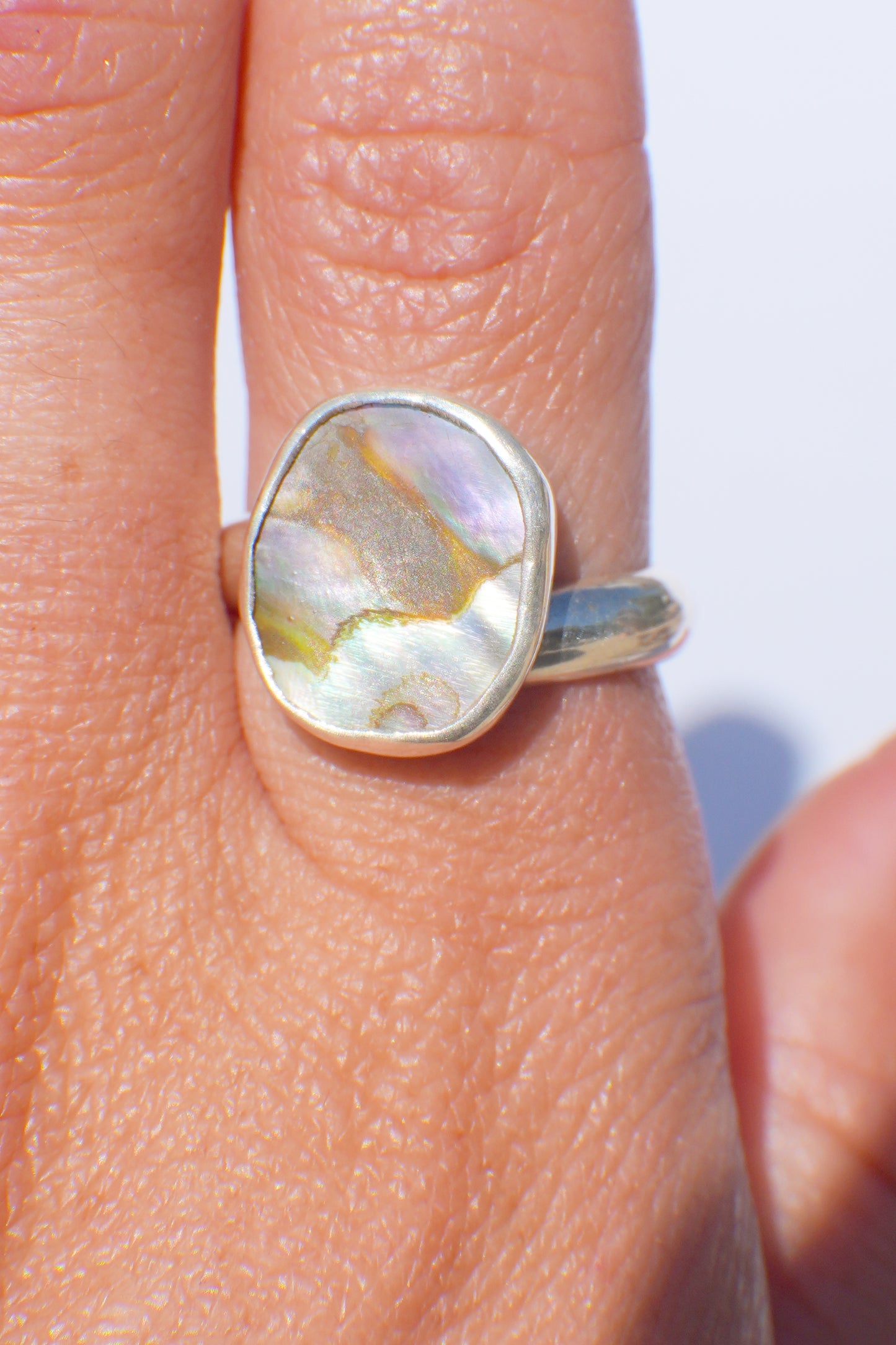 Abalone Ring 7