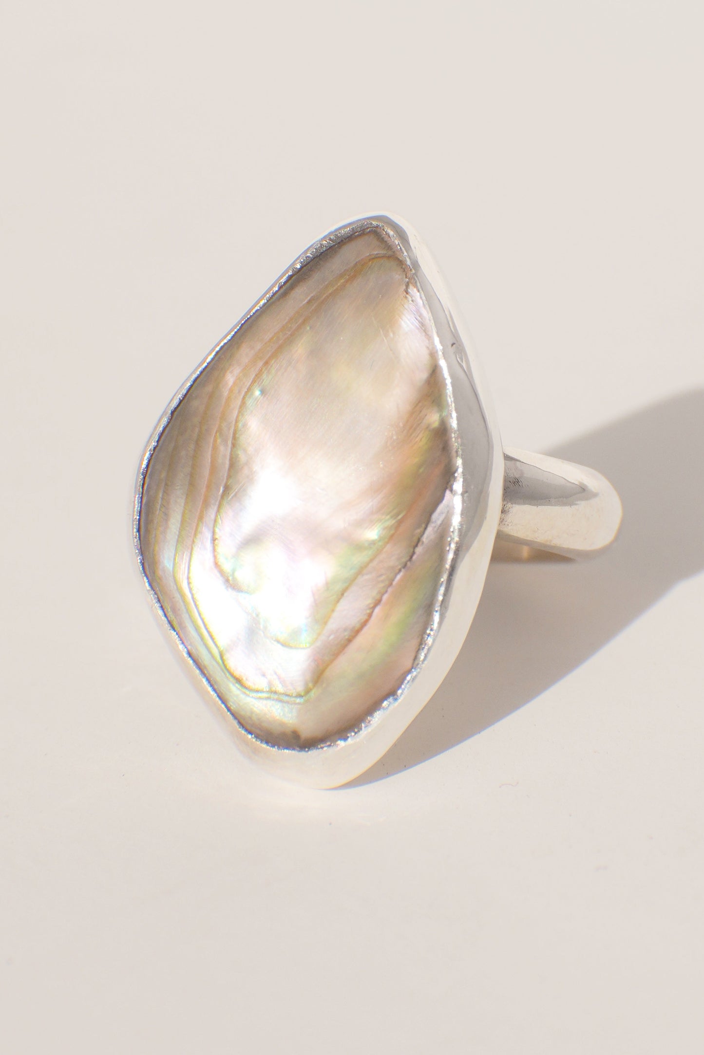 Abalone ring 6